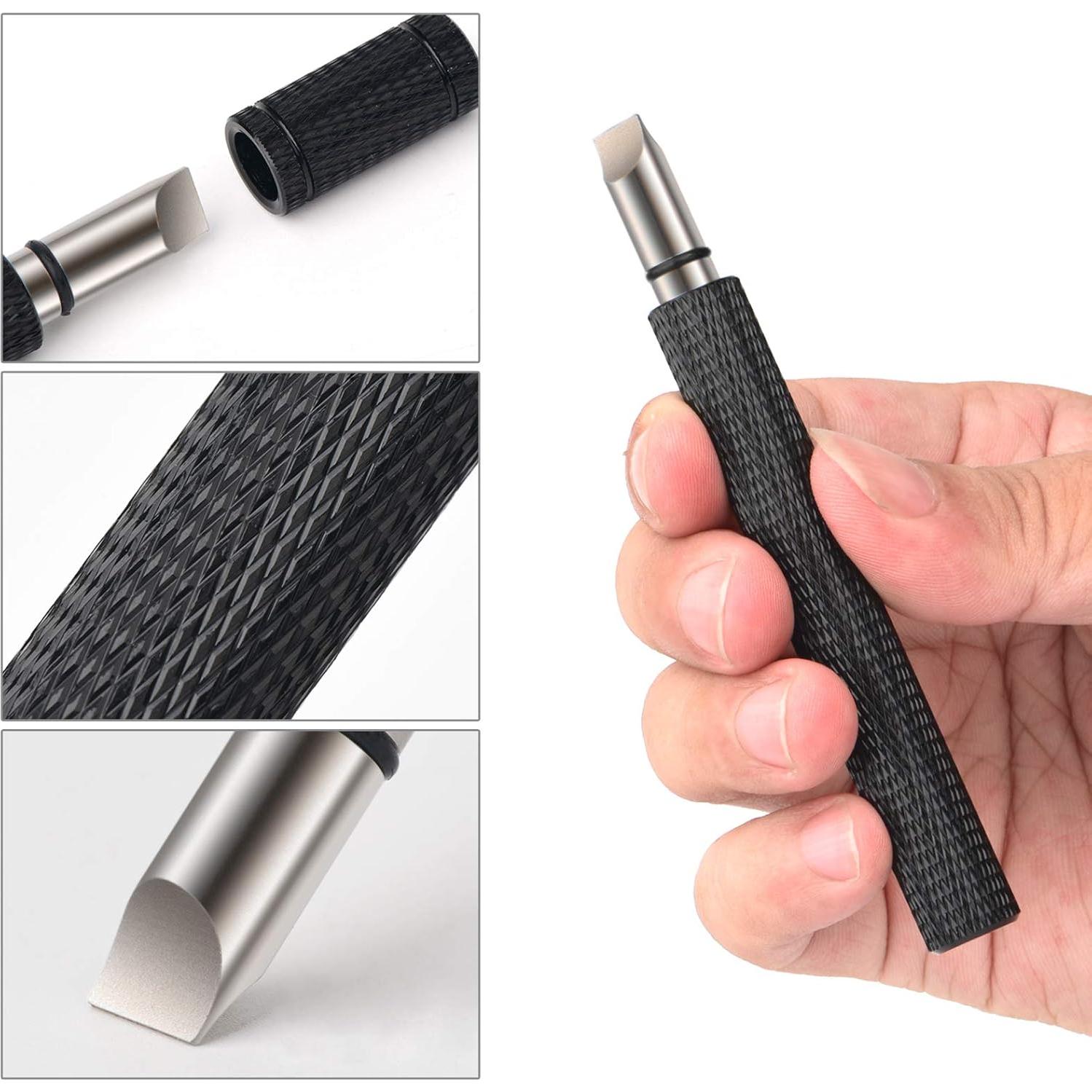 Afilador de ranuras de golf Bulex, compacto y duradero