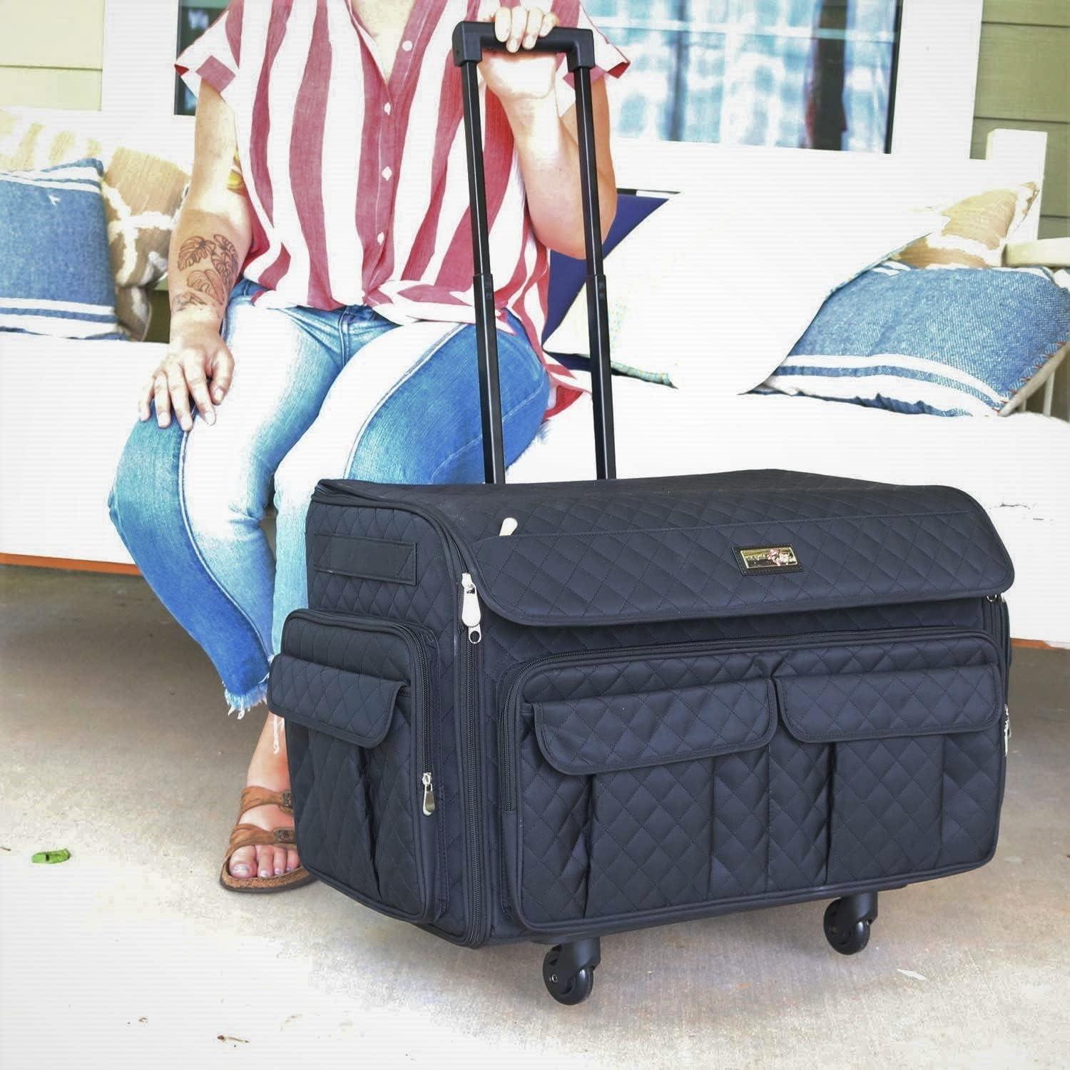 Carro de Máquina de Coser Deluxe Todo Mary XXL Negro