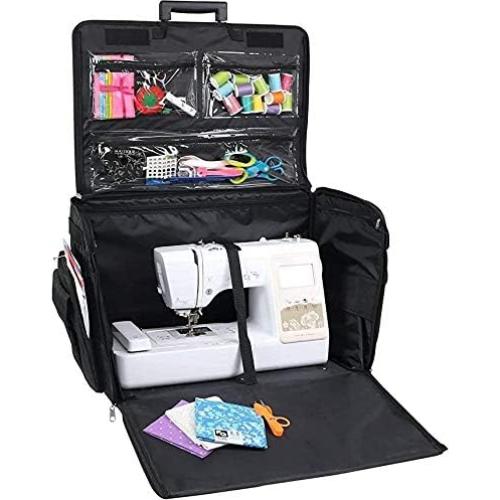 Carro de Máquina de Coser Deluxe Todo Mary XXL Negro