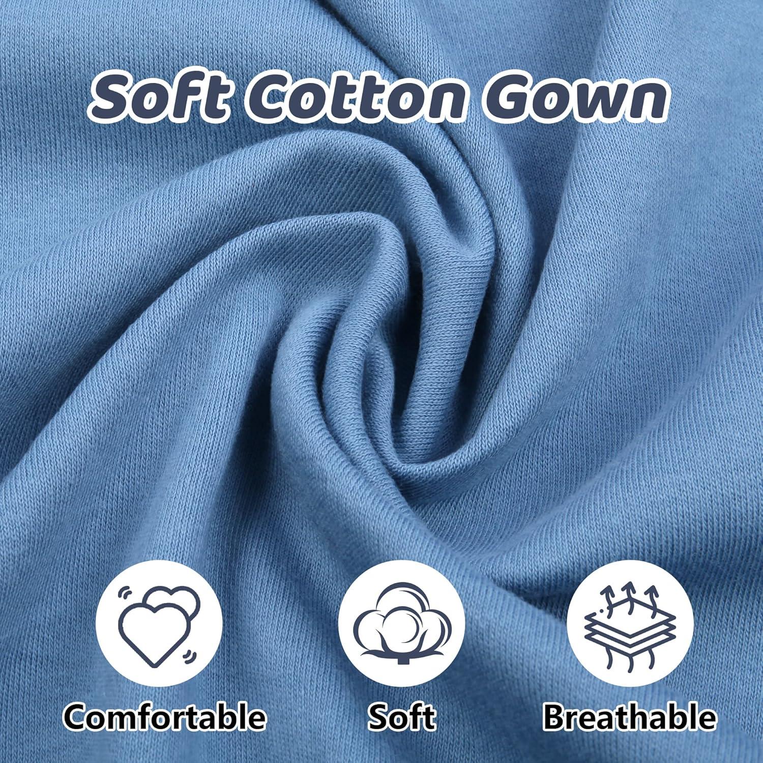 Vestido de Bebé Anudado MVUOCR Algodón 0-6 Meses Lavanda