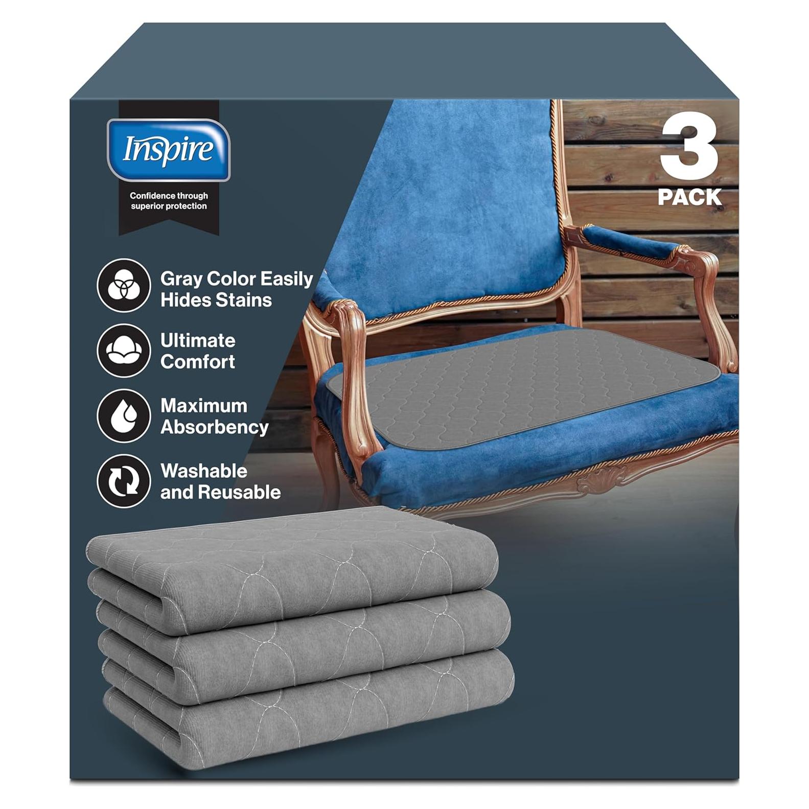 Almohadillas Reutilizables Inspire 45.72x60.96cm - 3 Paquete