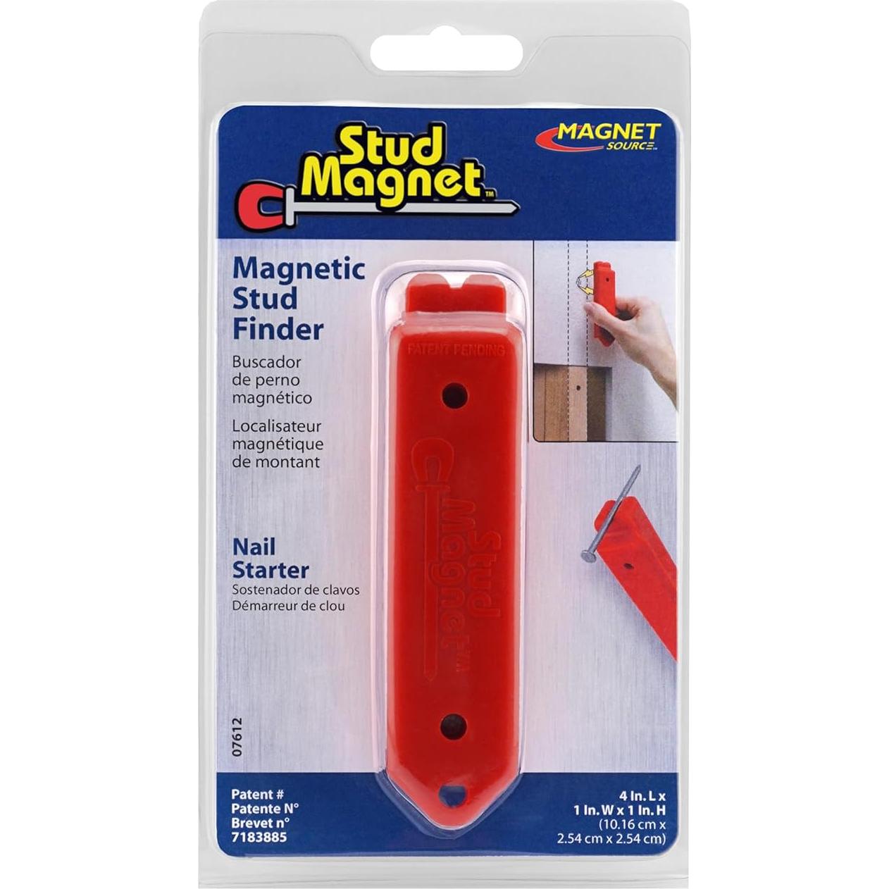 Buscador de Estudio Magnético Master Magnetics 10.8 cm - Rojo