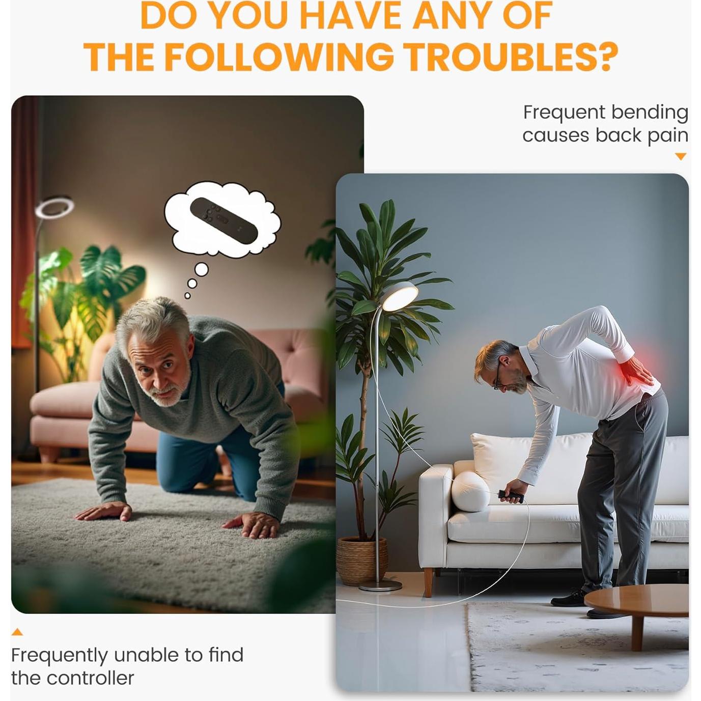 Luz de Cultivo LED 20W Vsoke Espectro Completo Altura Ajustable