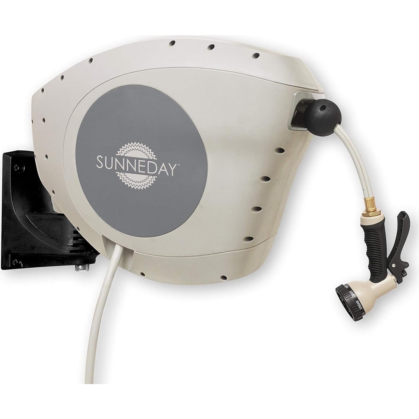 Manguera Retráctil Automática 20m Sunneday GKW Beige/Gris