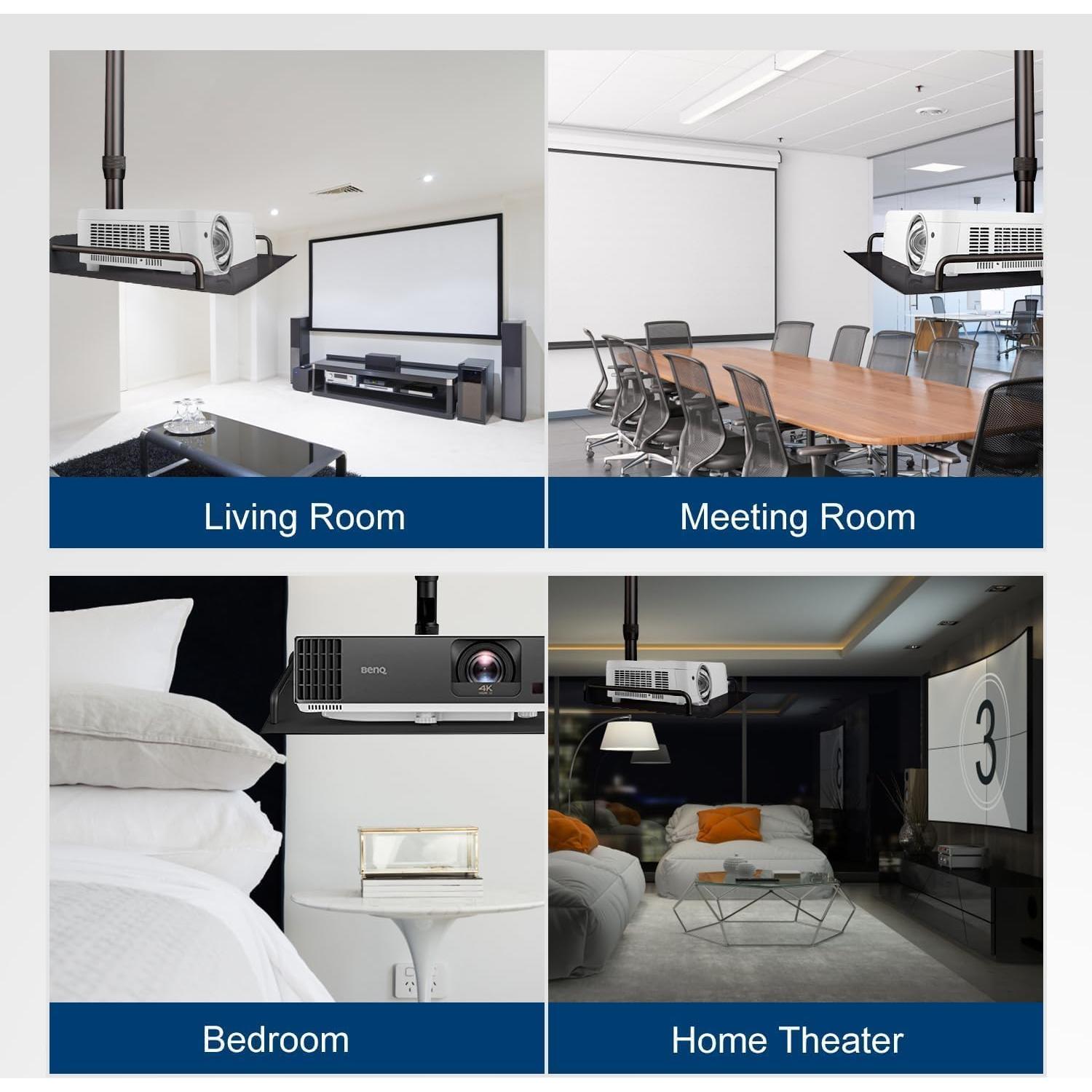 Soporte de Techo Universal para Proyector 2-Be-Best Ajustable