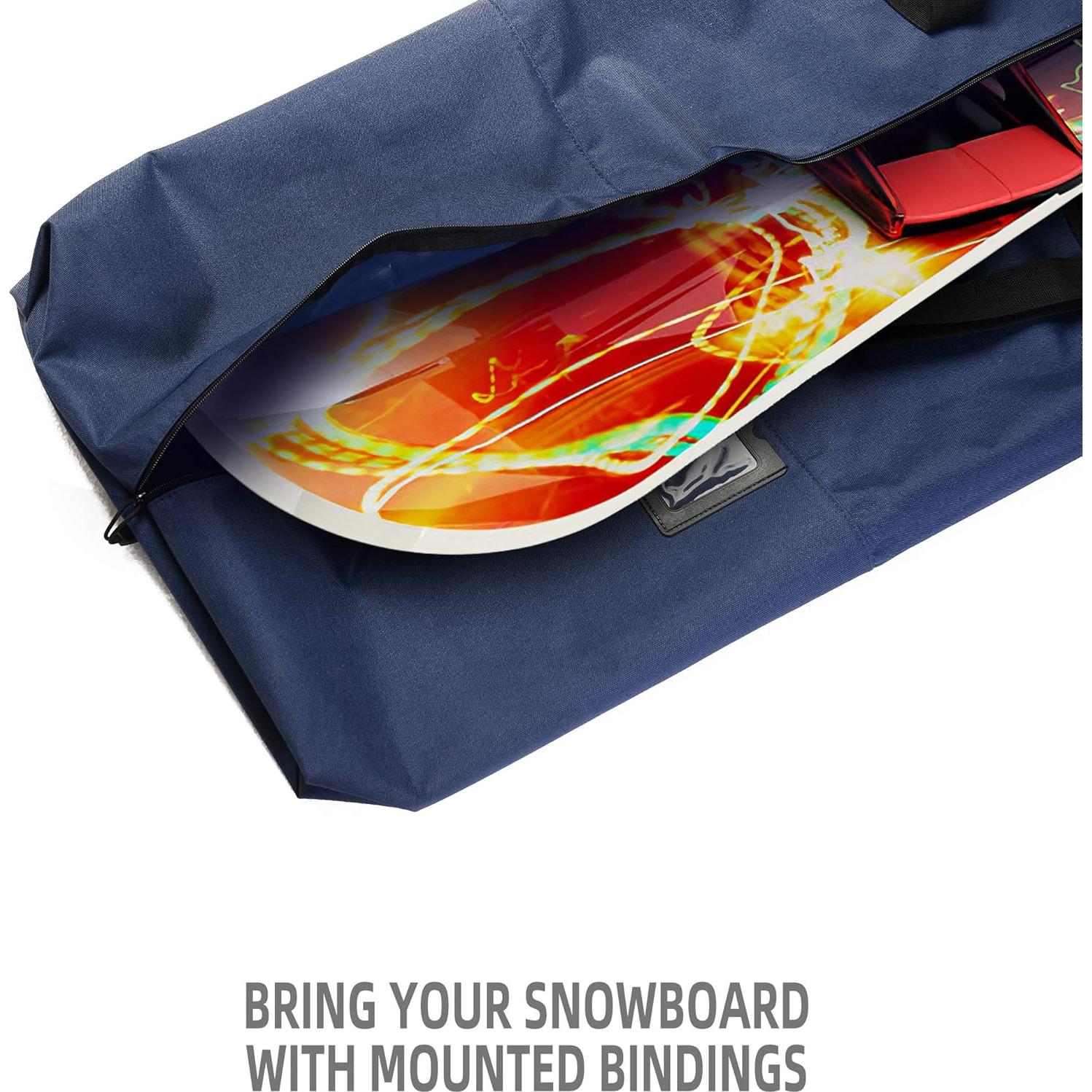 Bolsa de Snowboard TurnWay Azul 165 cm Impermeable Unisex