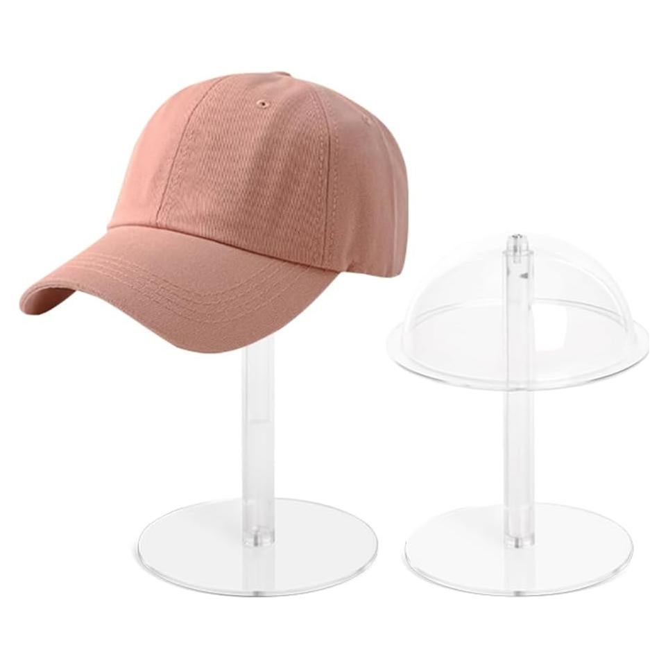 Soporte de Sombrero Acrílico Ajustable 2 PCS DEYISHANG