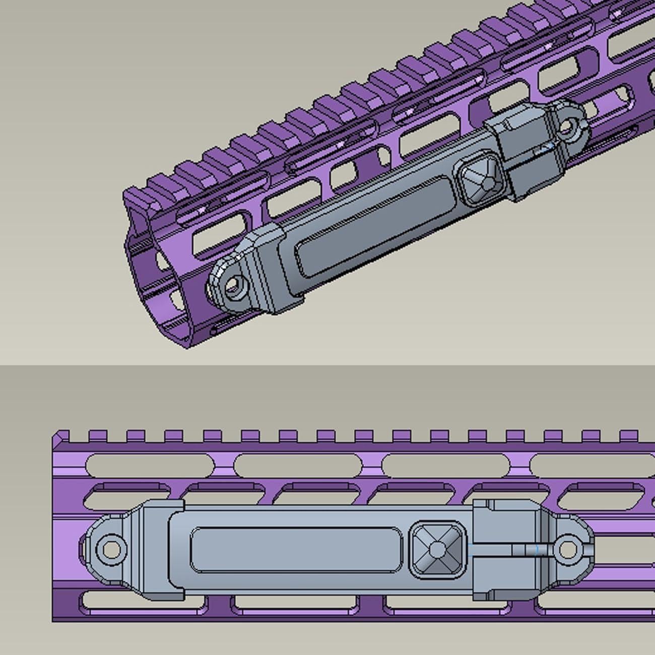 Placa de Montaje para Interruptor de Presión LThyzszb EX679 Mlok