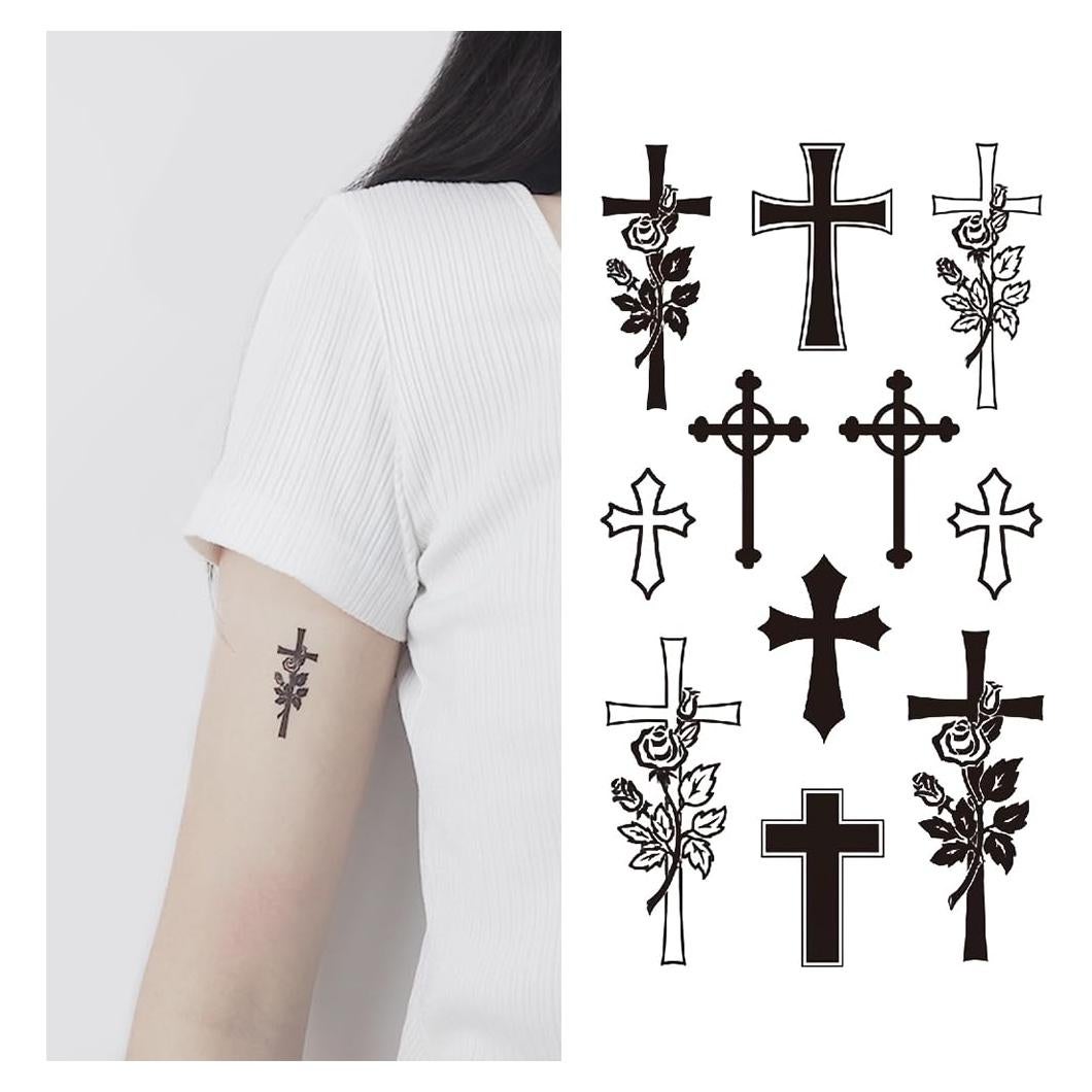 Tatuajes Temporales Oottati 2 Hojas Diseño Caricatura 11x7.5cm