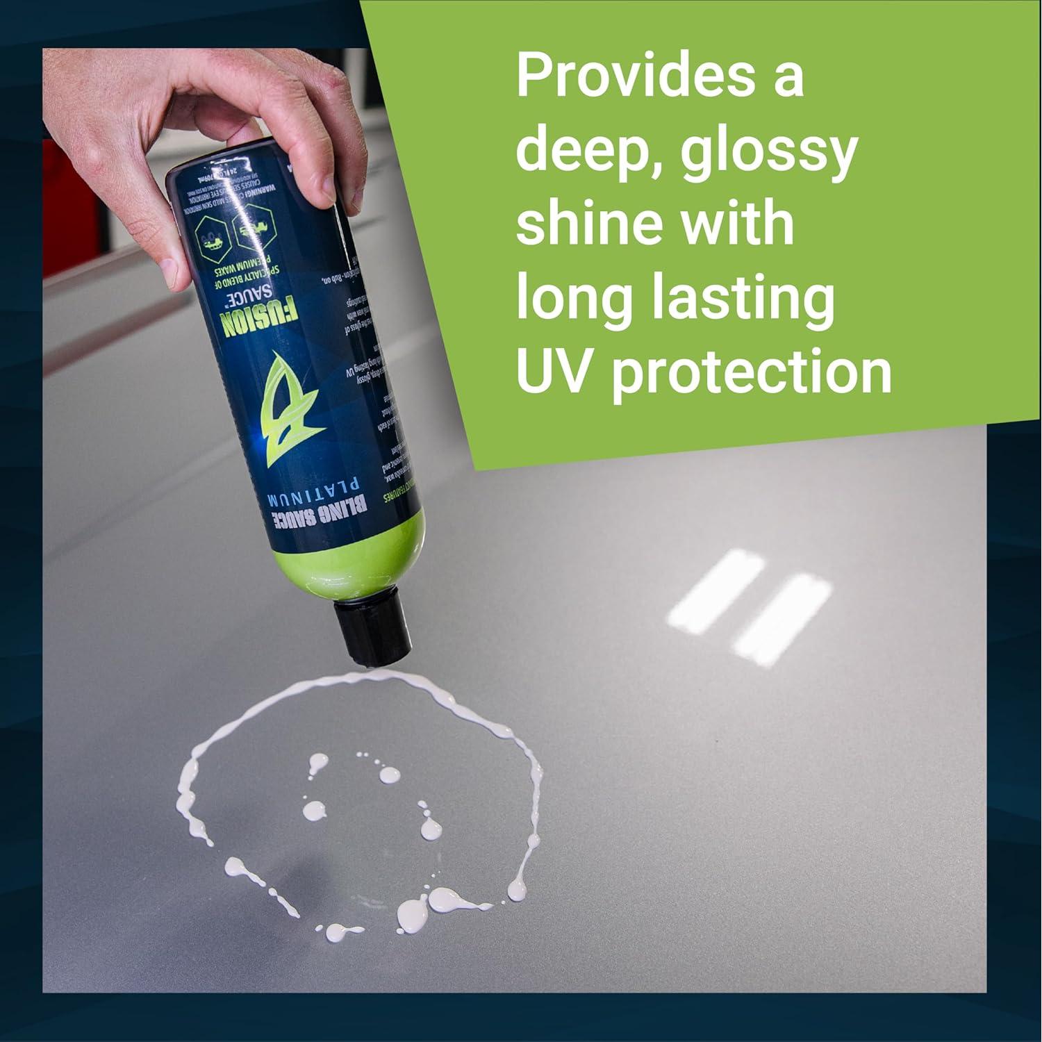 Cera para Automóviles Bling Sauce Fusion 680g - Brillo y Protección