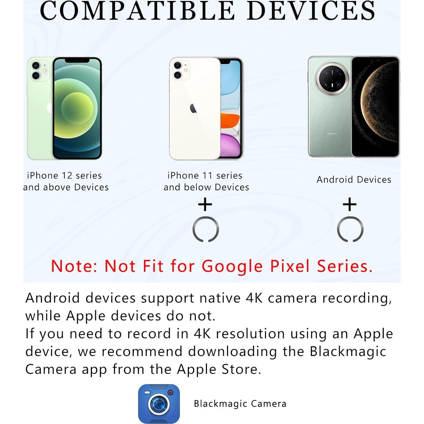 Monitor de Selfie Inalámbrico Budbeay 1800mAh Control Remoto