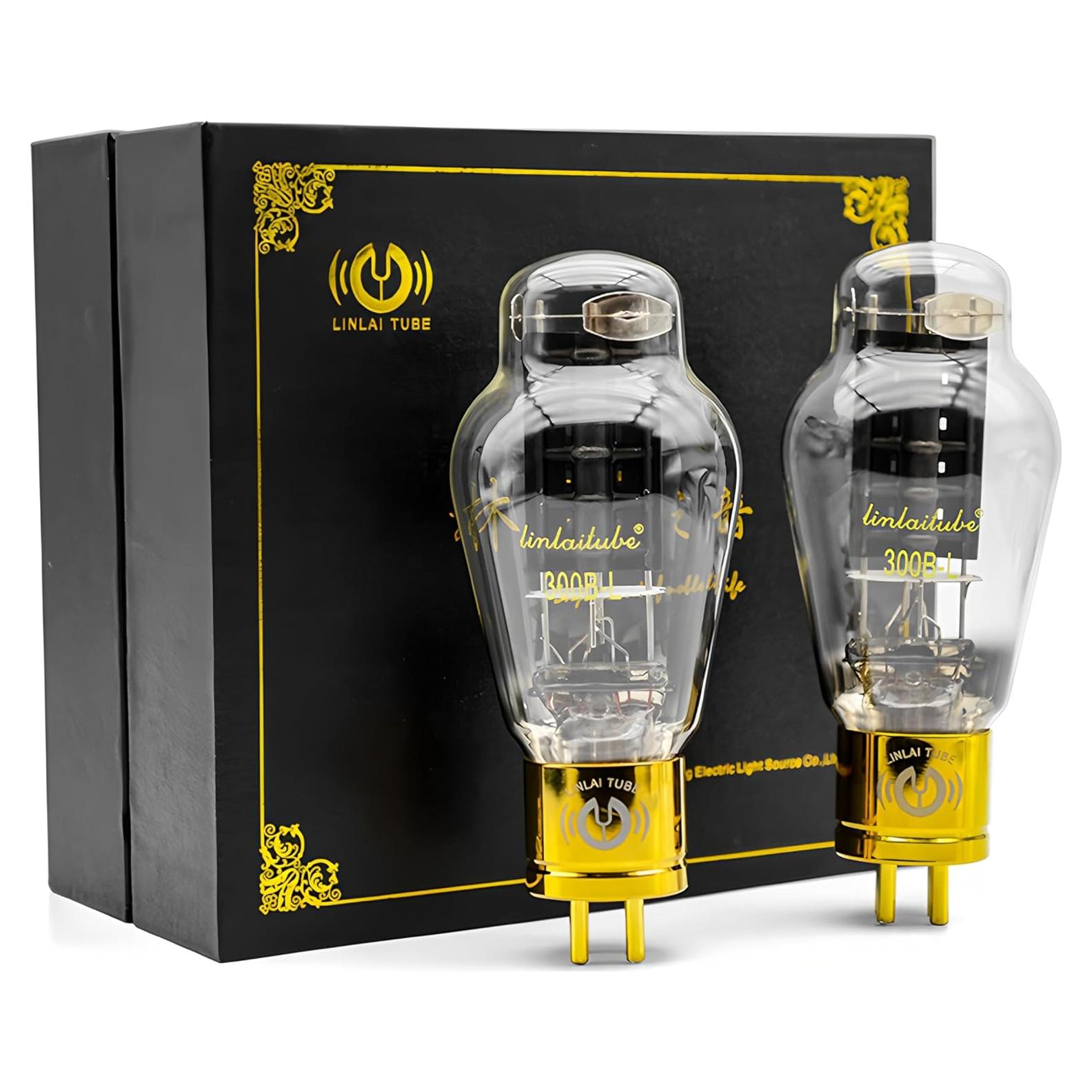 Par de Tubos de Vacío LINLAI 300B-L para Amplificador