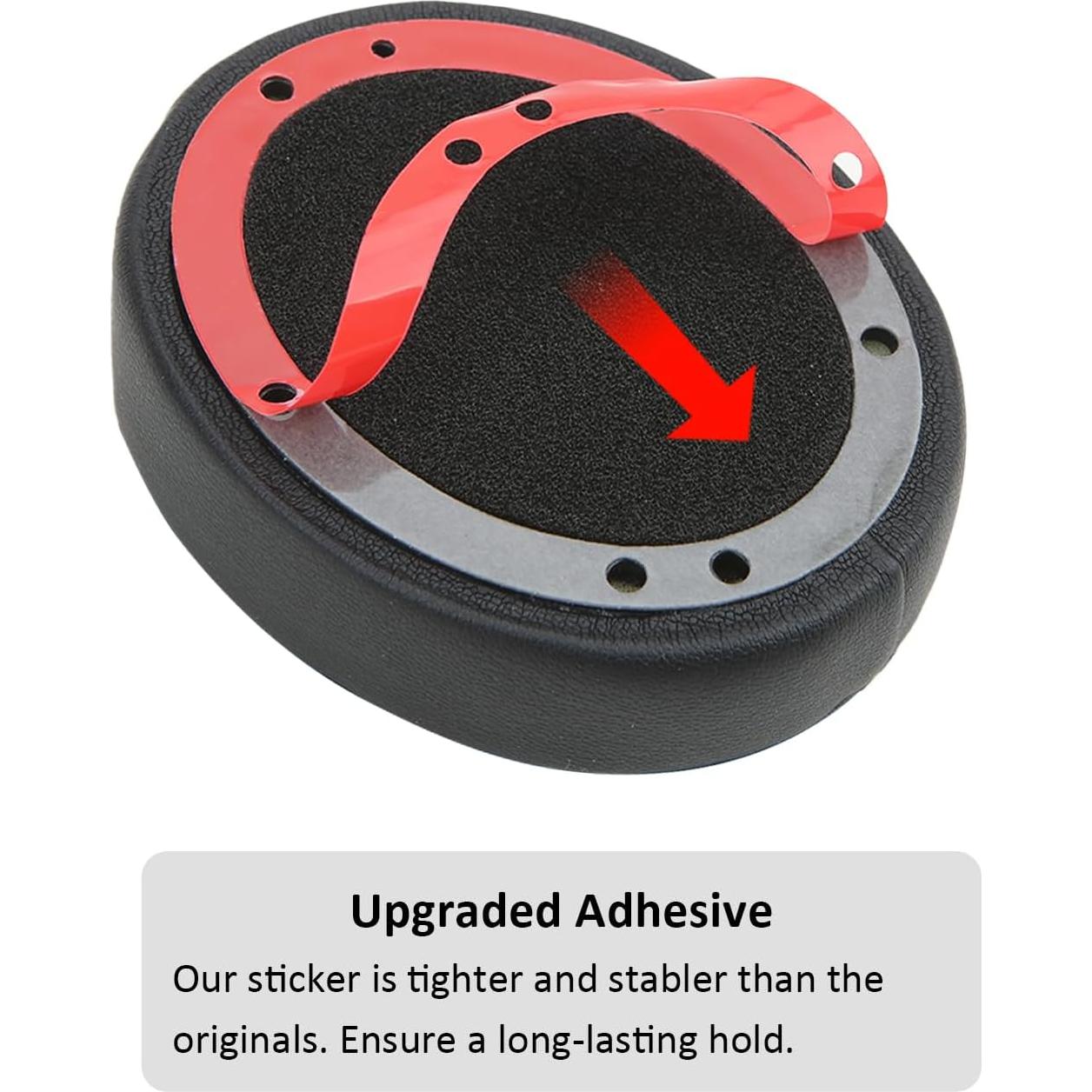 Almohadillas de Reemplazo Earrock para Auriculares Beats Studio 2 y 3 - Espuma de Memoria y Cuero Sintético