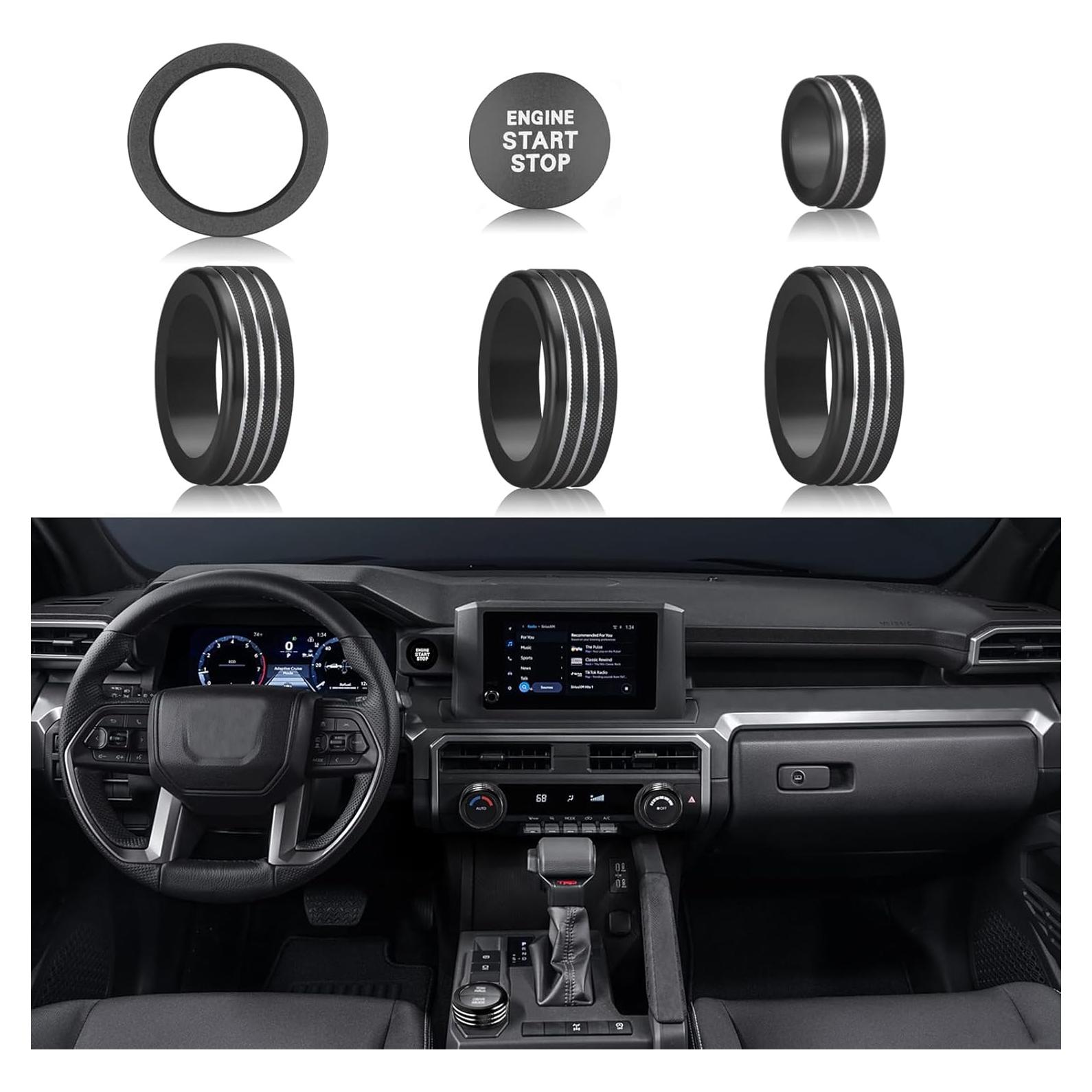 Anillo Cubierta Botón Consola Central Toyota Tacoma 2024-2025