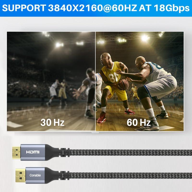 Cable DisplayPort a HDMI 4K Conable 1.22M Alta Velocidad