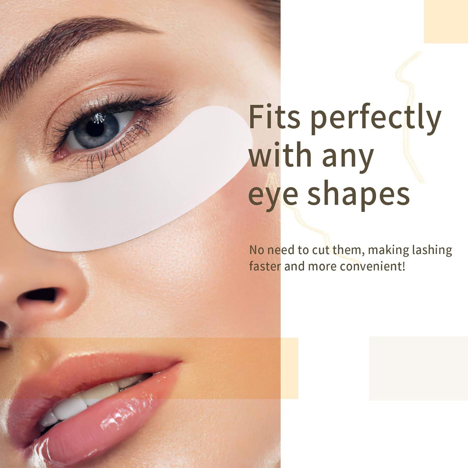 100 Almohadillas de Espuma Hipoalergénicas Miuffue para Ojos