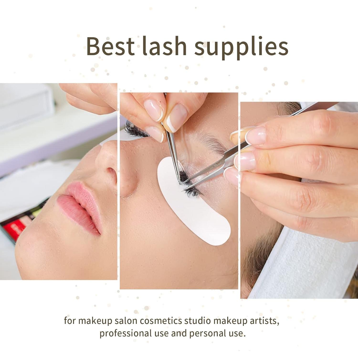 100 Almohadillas de Espuma Hipoalergénicas Miuffue para Ojos