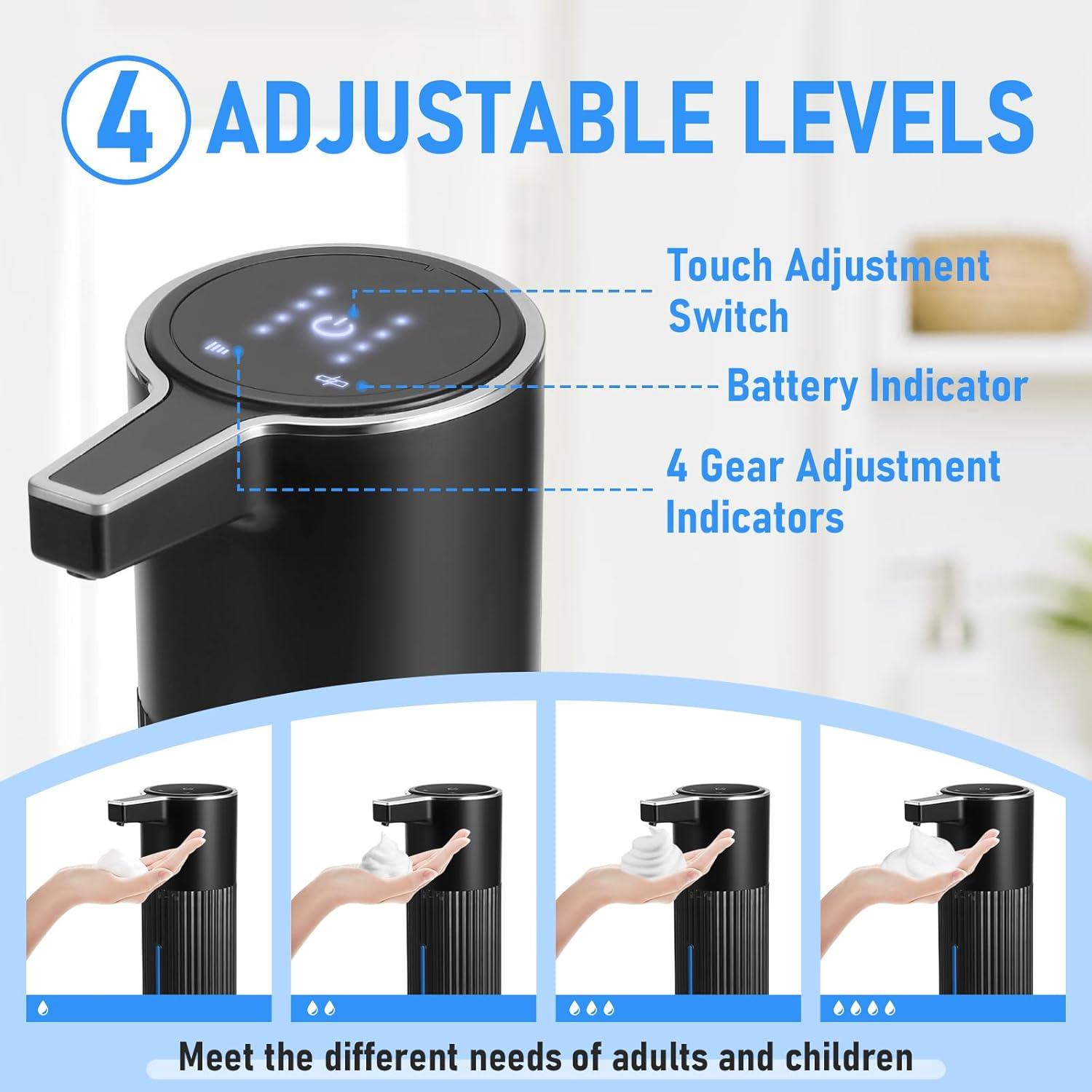 Dispensador de Jabón Automático UAYBABU 400ml Sensor Infrarrojo