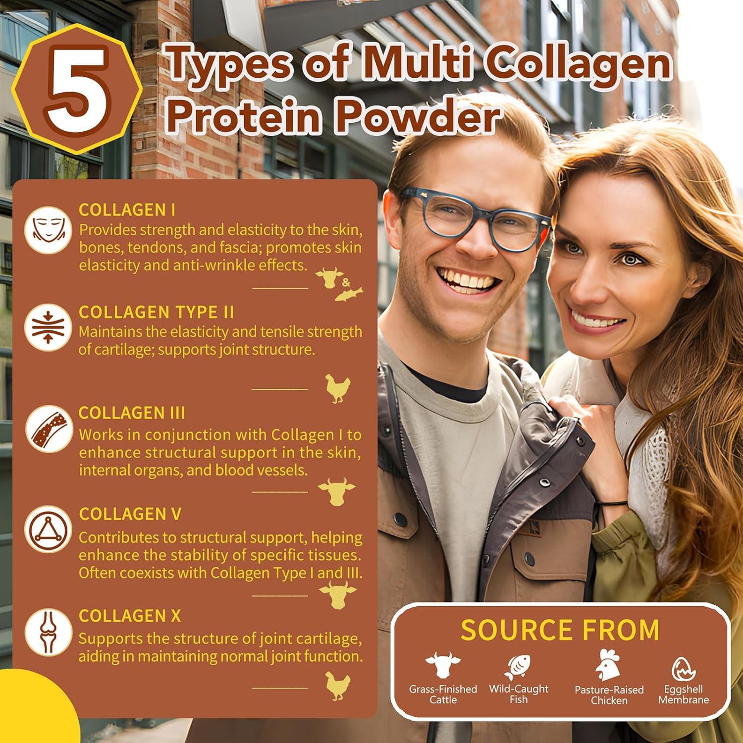 Zammex Polvo de Proteína de Colágeno Múltiple 41 Porciones Chocolate