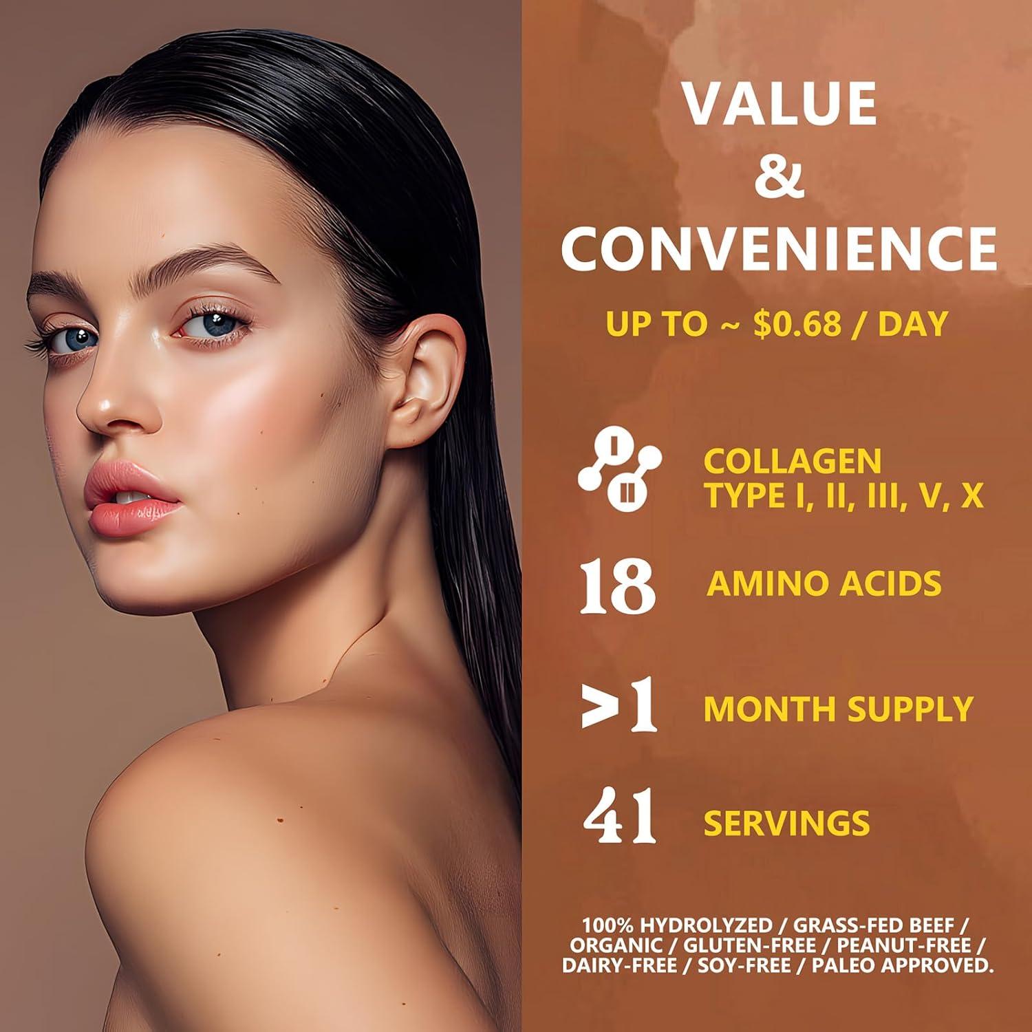 Zammex Polvo de Proteína de Colágeno Múltiple 41 Porciones Chocolate