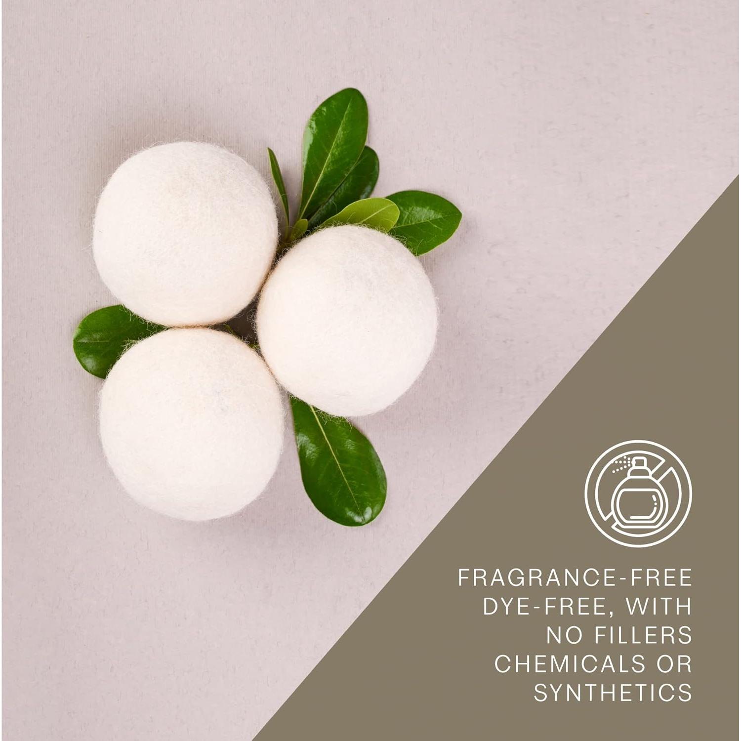 Bolas de Secado de Lana Pursonic - 3 Unidades Ecológicas