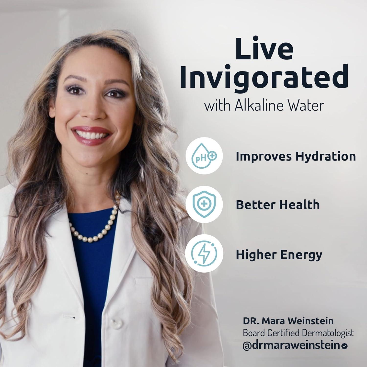 Filtro de Agua Alcalino Invigorated PH001 - 3 Pack