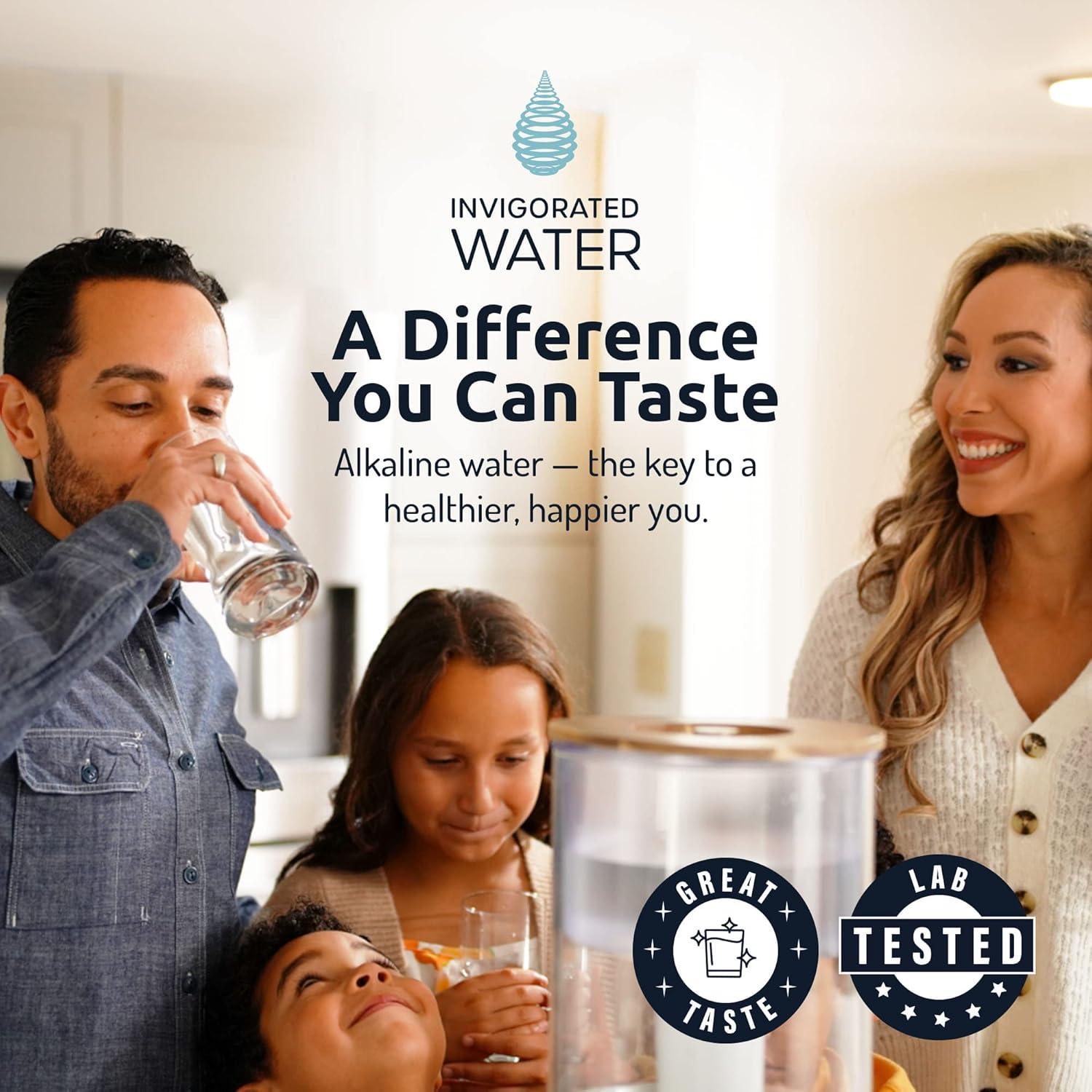 Filtro de Agua Alcalino Invigorated PH001 - 3 Pack