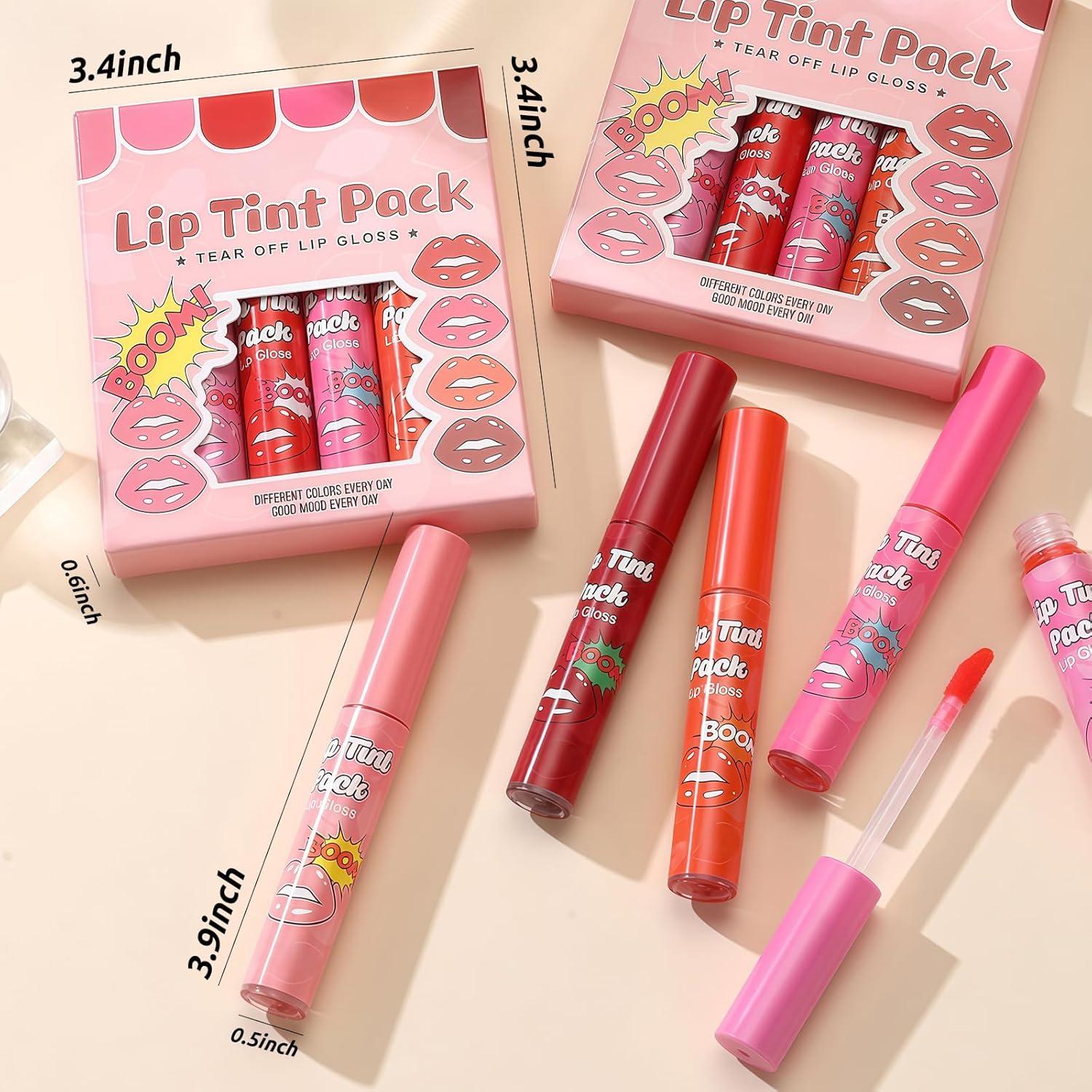 Set de Tinte de Labios Peel Off DAGEDA 6 Colores Mate 90g