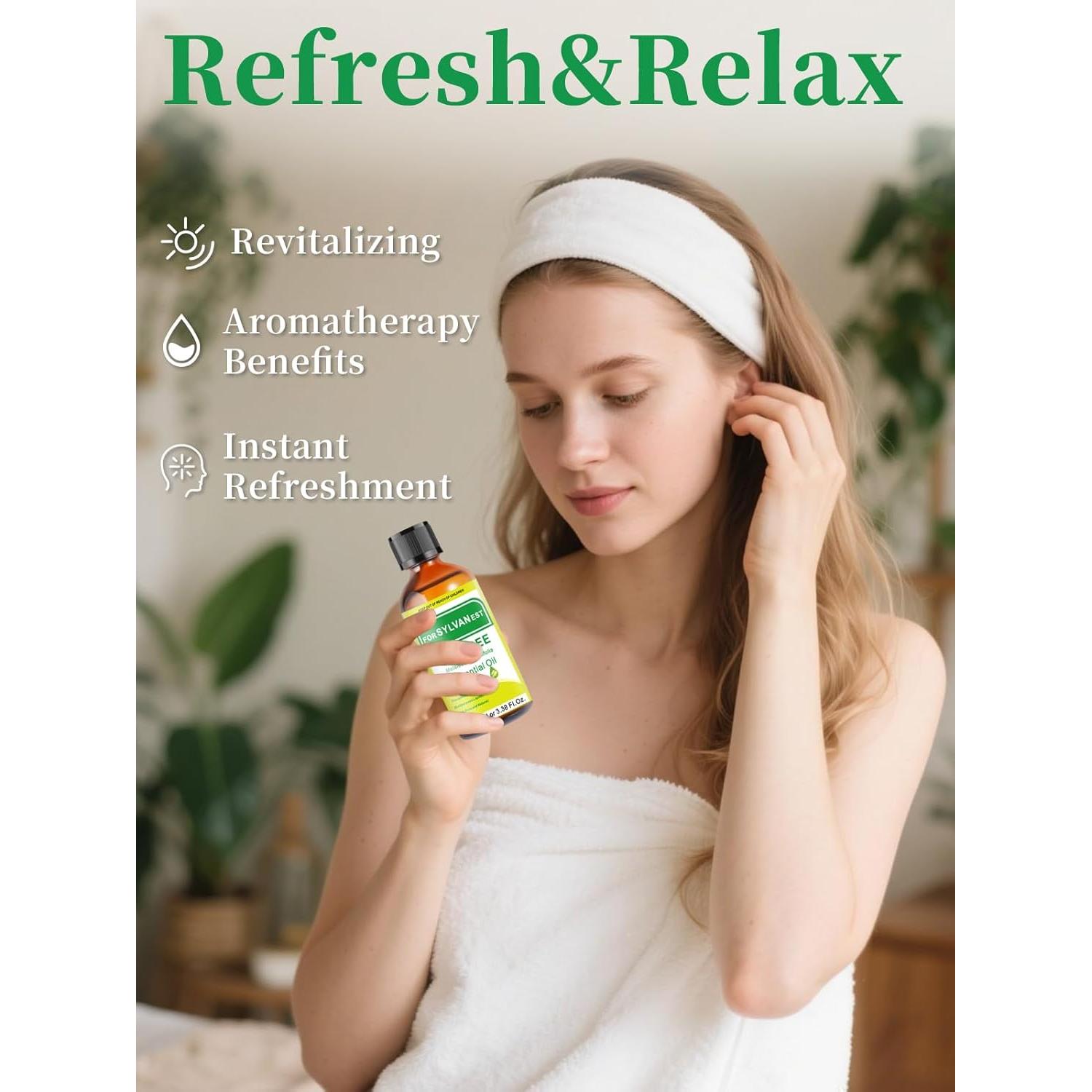 Aceite Esencial de Menta 100ml FORSYLVANEST Puro y Natural