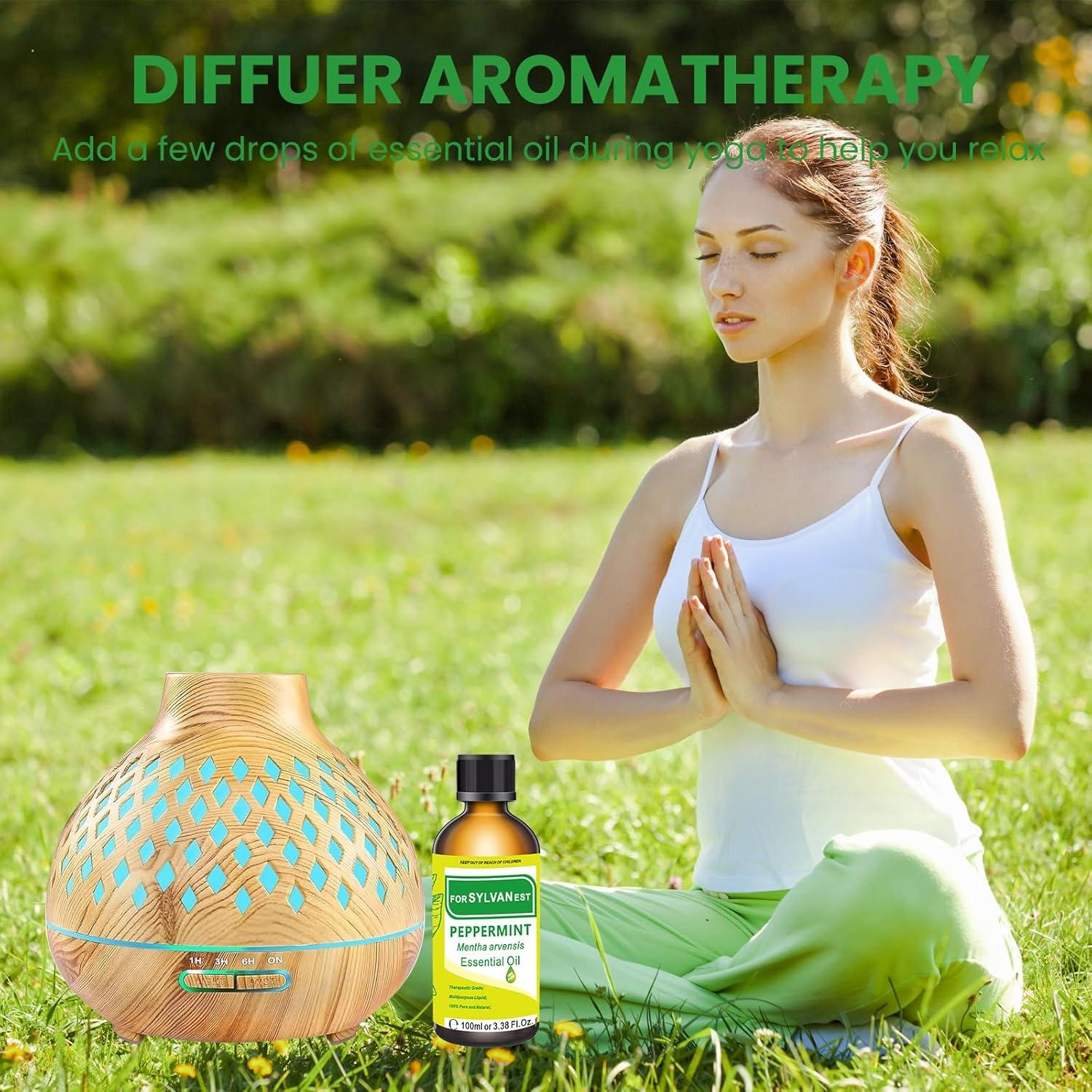 Aceite Esencial de Menta 100ml FORSYLVANEST Puro y Natural