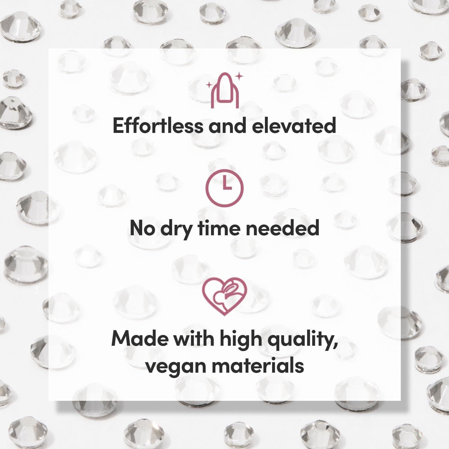 Calcomanías para Uñas Glamnetic - 120 Gemas 3D Personalizables