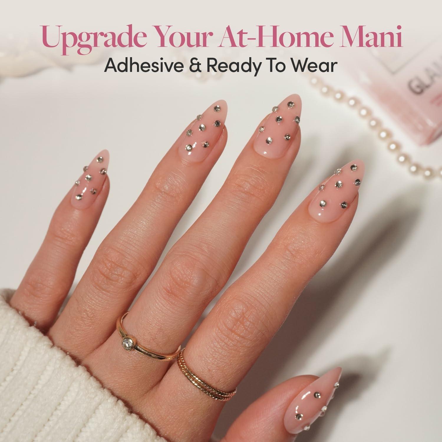 Calcomanías para Uñas Glamnetic - 120 Gemas 3D Personalizables