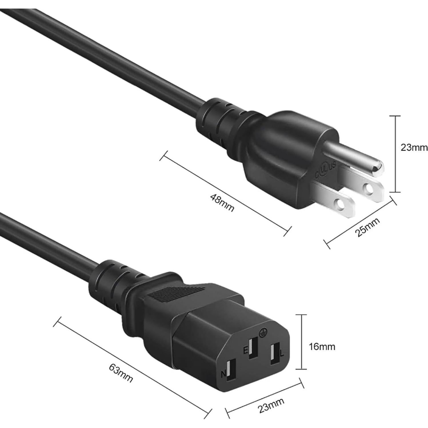 Cable de Alimentación 3 Pies LitStar para Olla a Presión y Electrodomésticos