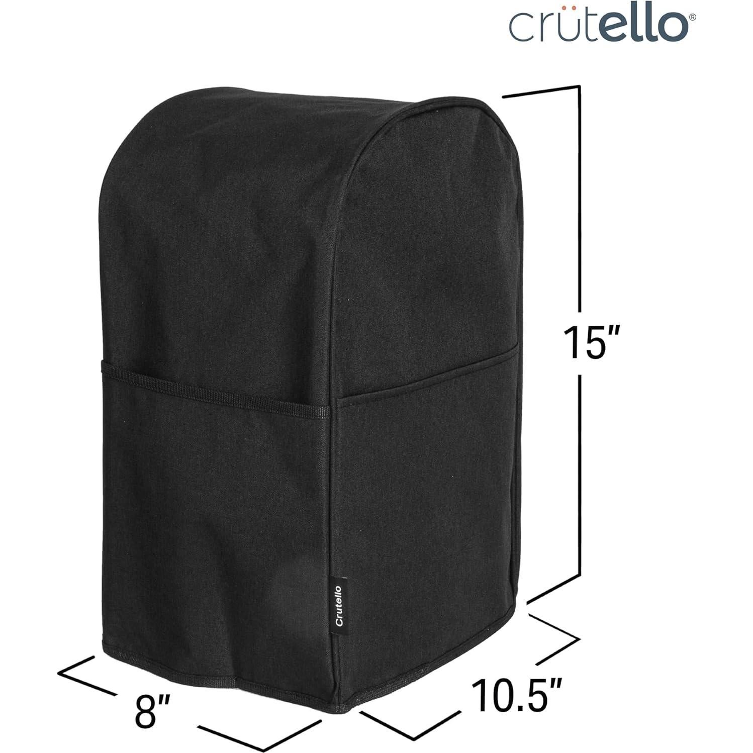 Cubierta para Procesador de Alimentos Crutello Negra 11-14 Tazas