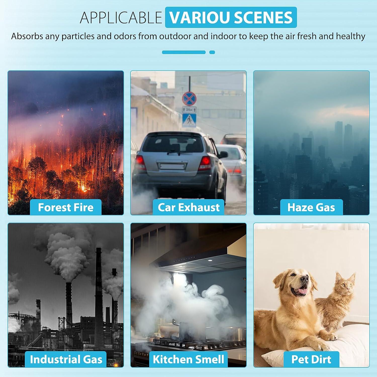 Filtro HEPA Colorfullife AP-1512HH Compatible con Coway