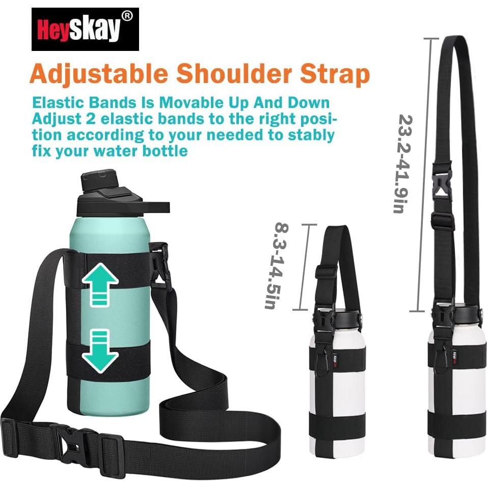 Soporte para Botella de Agua HEYSKAY con Correa Ajustable 64oz