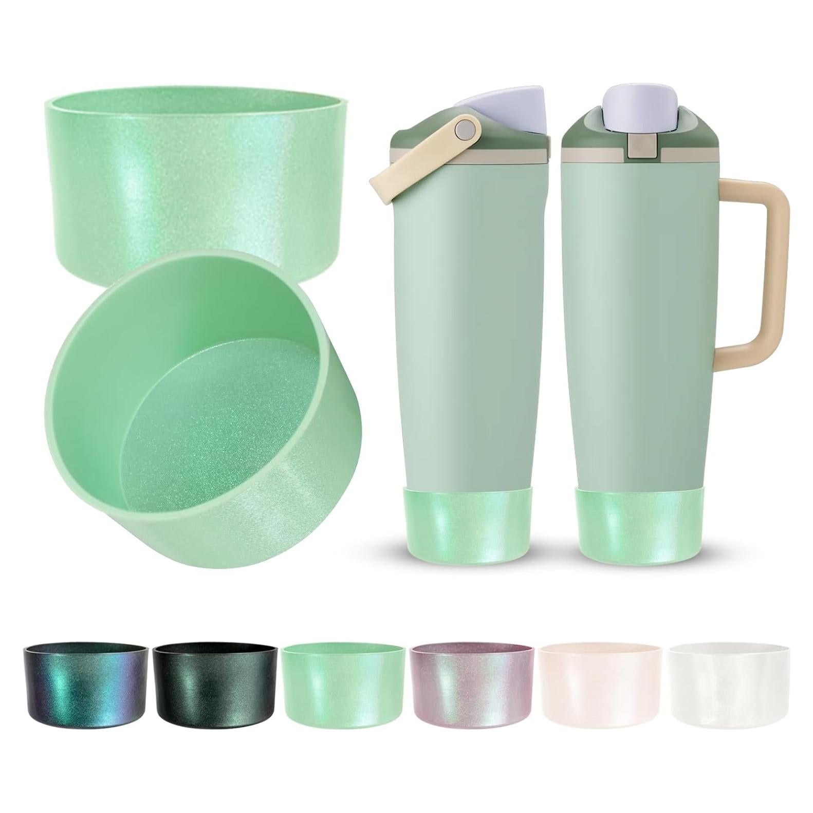 Bota de Silicona Kaitiaki para Owala 30 y 40 oz Eucalipto