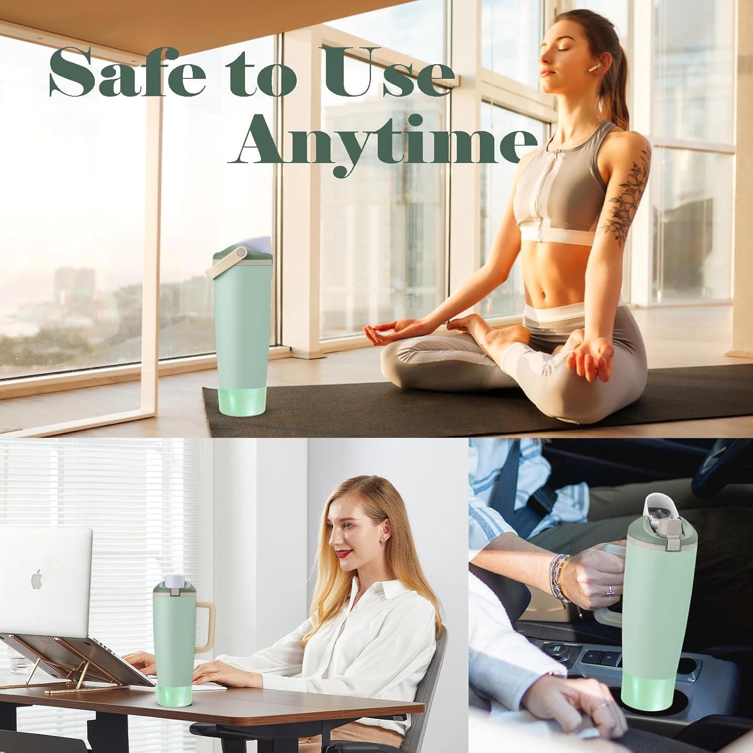 Bota de Silicona Kaitiaki para Owala 30 y 40 oz Eucalipto