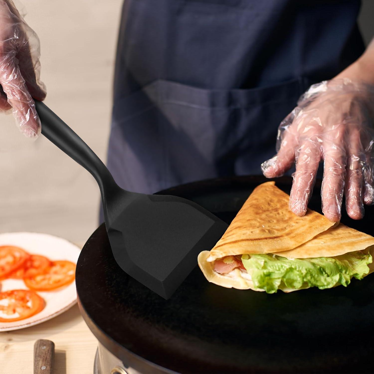 Espátulas de Silicona Shappy 2 Pcs Antiadherentes 26x12 cm