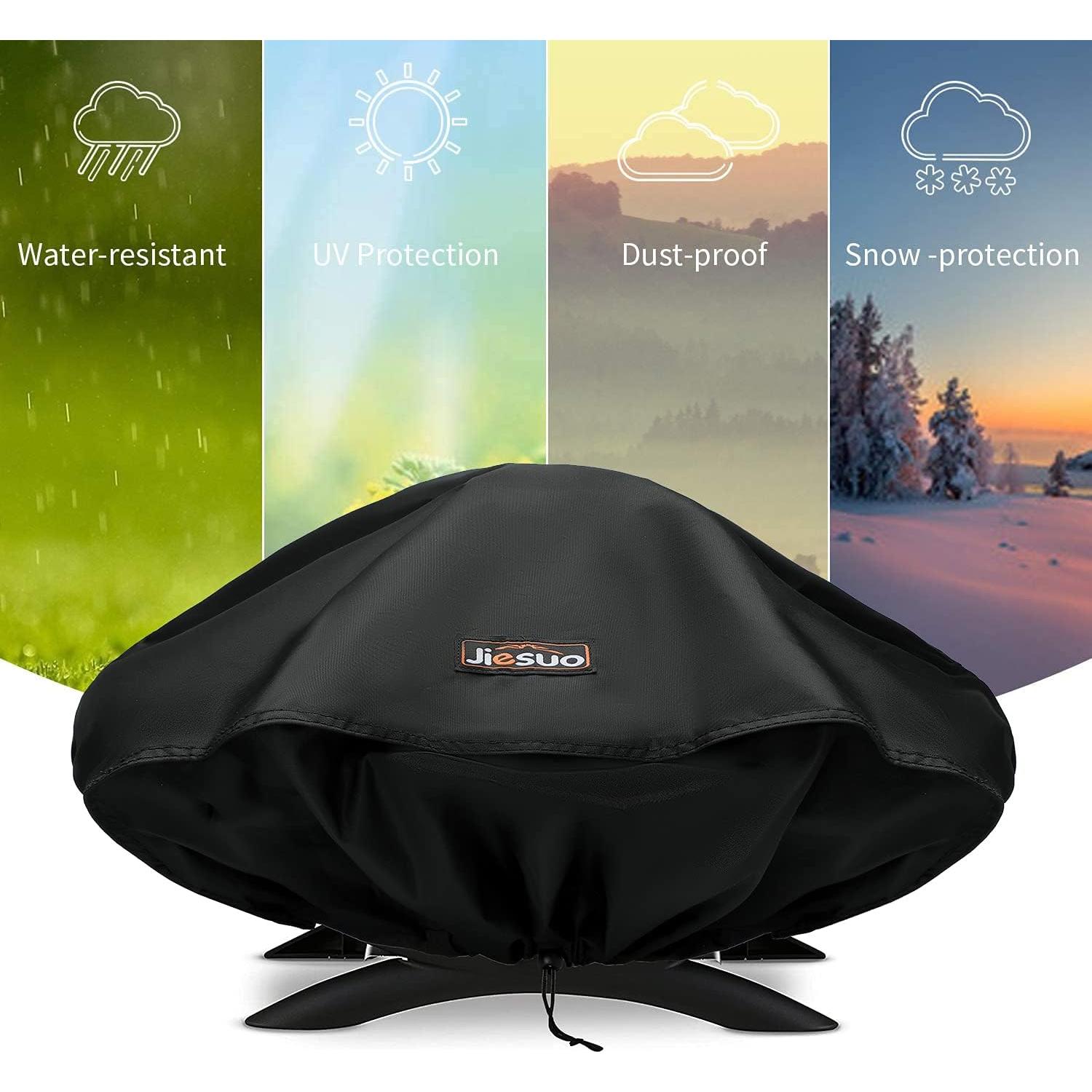 Cubierta para Parrilla JIESUO para Weber Q100/Q1200 - Impermeable