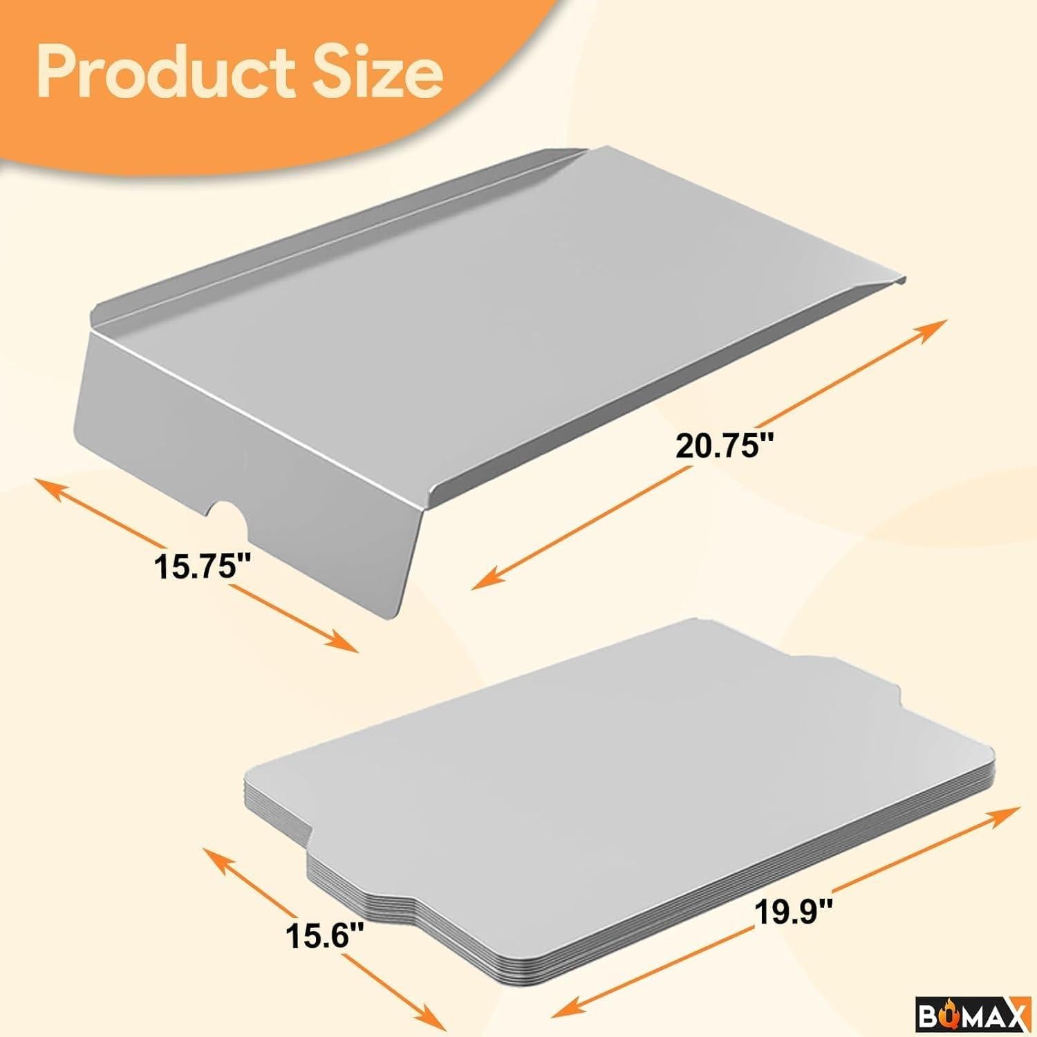 BQMAX Deflector de Calor y Forros para Parrilla Traeger Pro 22