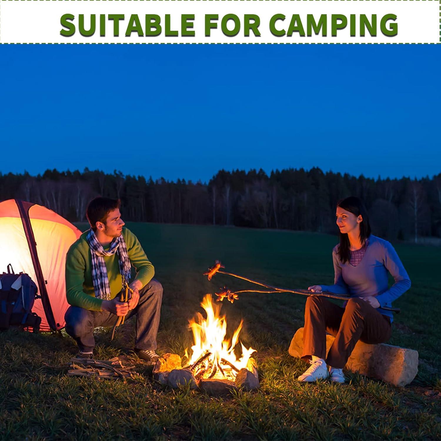 KAMaster 144 Cubos Encendedores de Fuego Natural - 10 Minutos de Quema