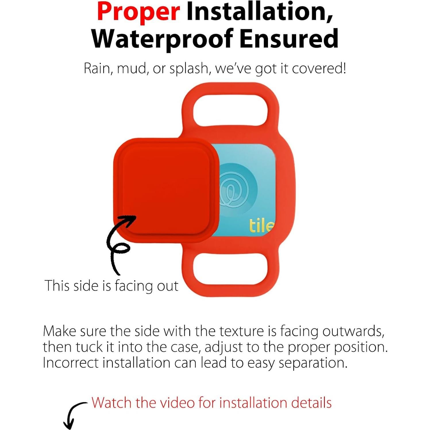 Soporte de Collar de Perro Funda Protectora Silicona Tile Mate 2024/2022