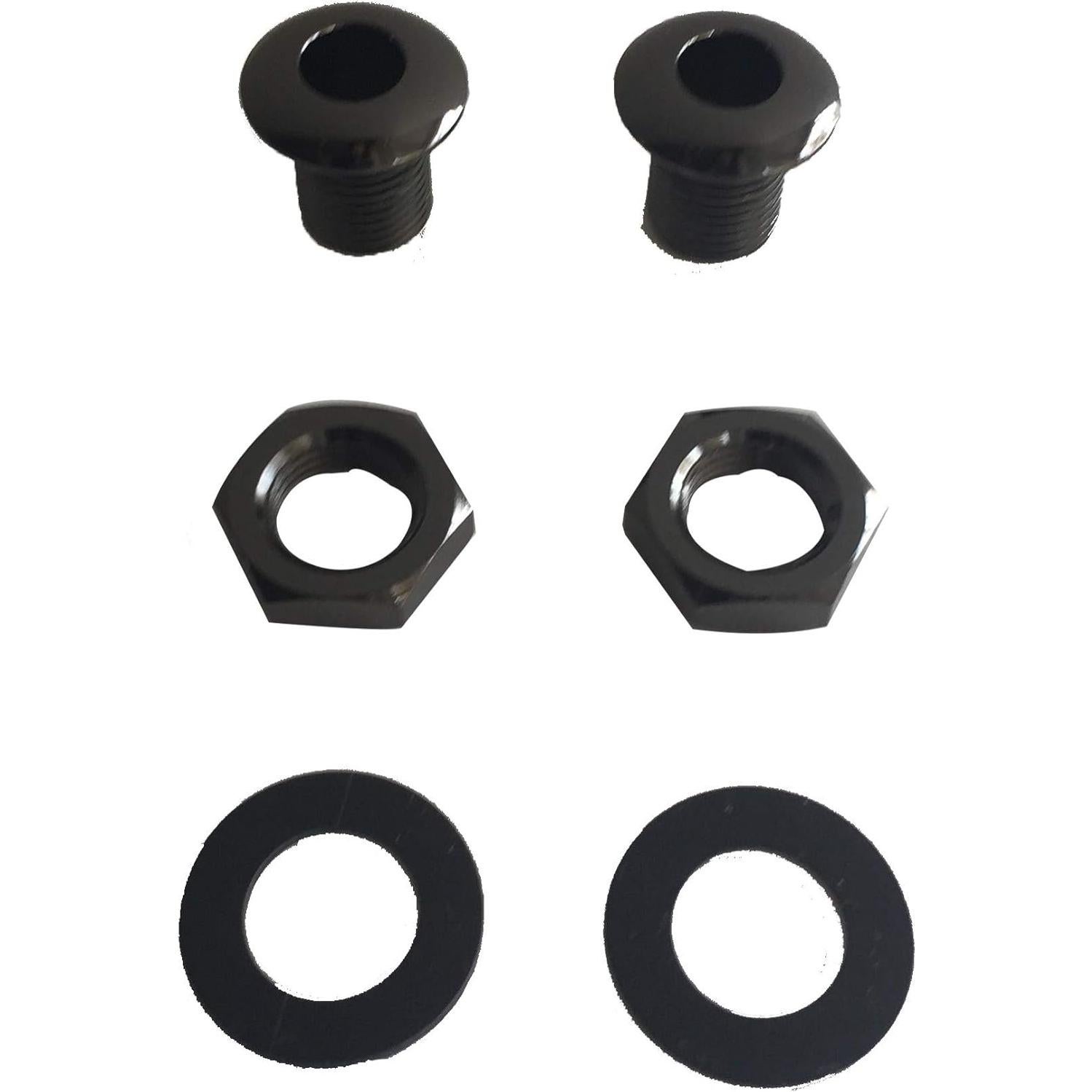 Ventilación para Tambores ROSS - 2 Paquete Níquel Negro