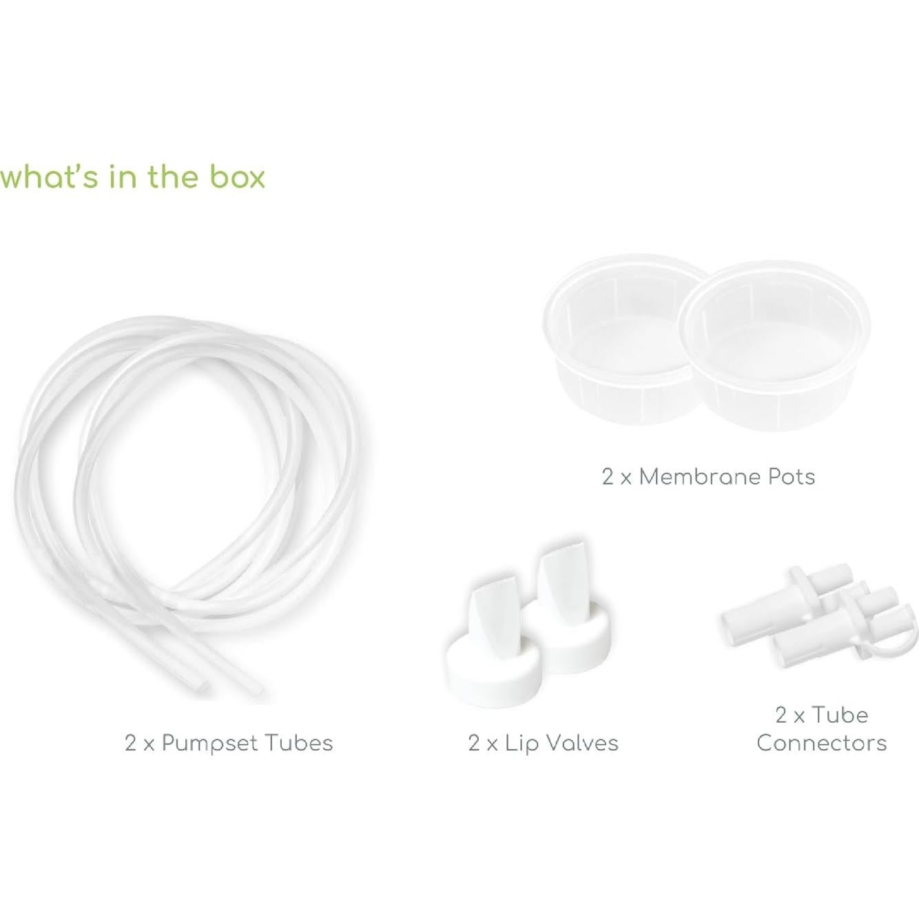 Kit de Repuesto Extractor de Leche Ardo - Válvulas y Tubos