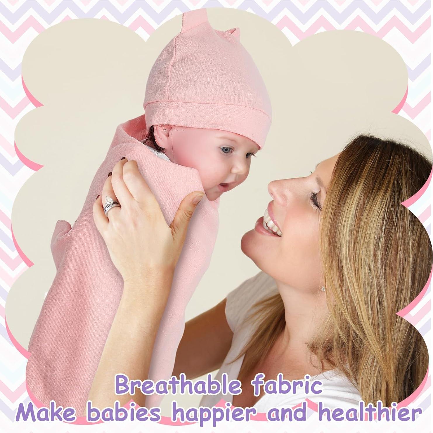 Set de 6 Mantas de Algodón Ramede 80x80 cm para Bebés 0-3 Meses