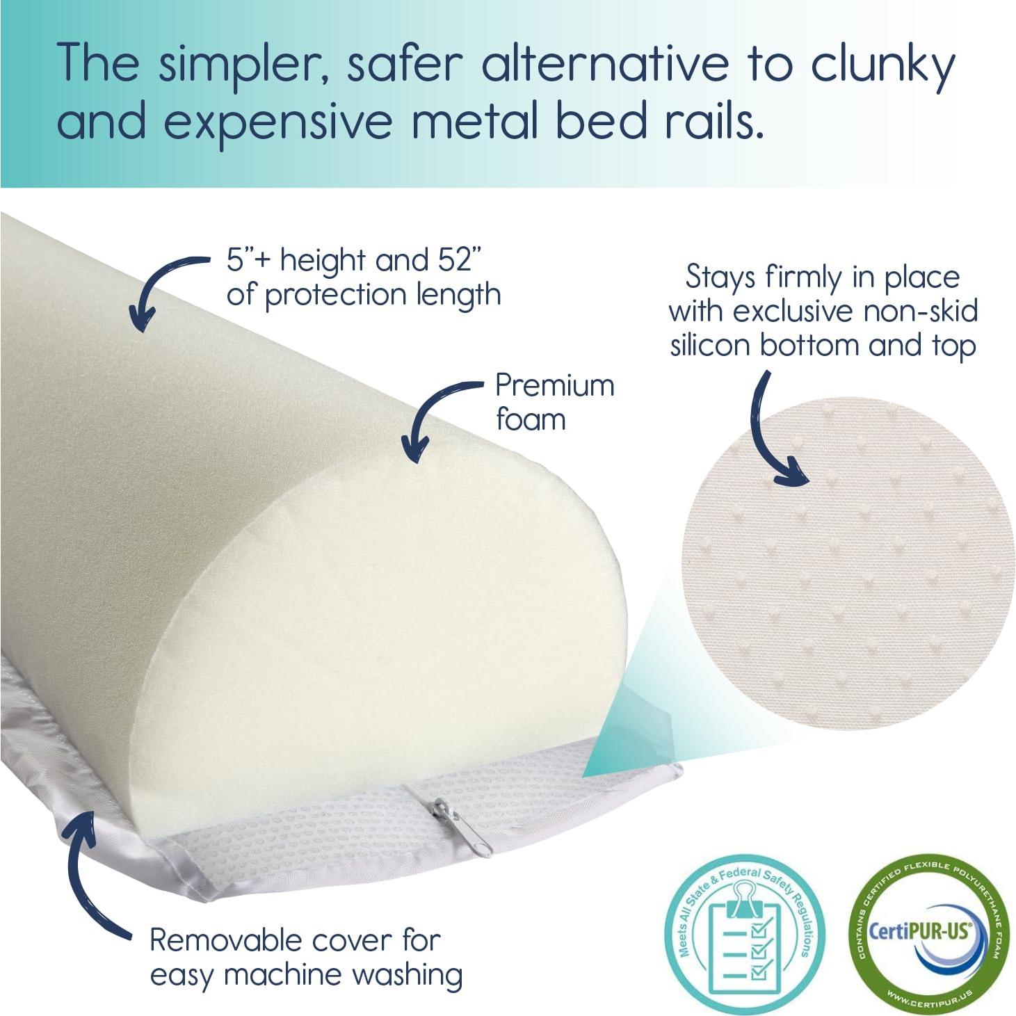 Barandilla de Cama para Niños Hiccapop 132x18 cm Espuma