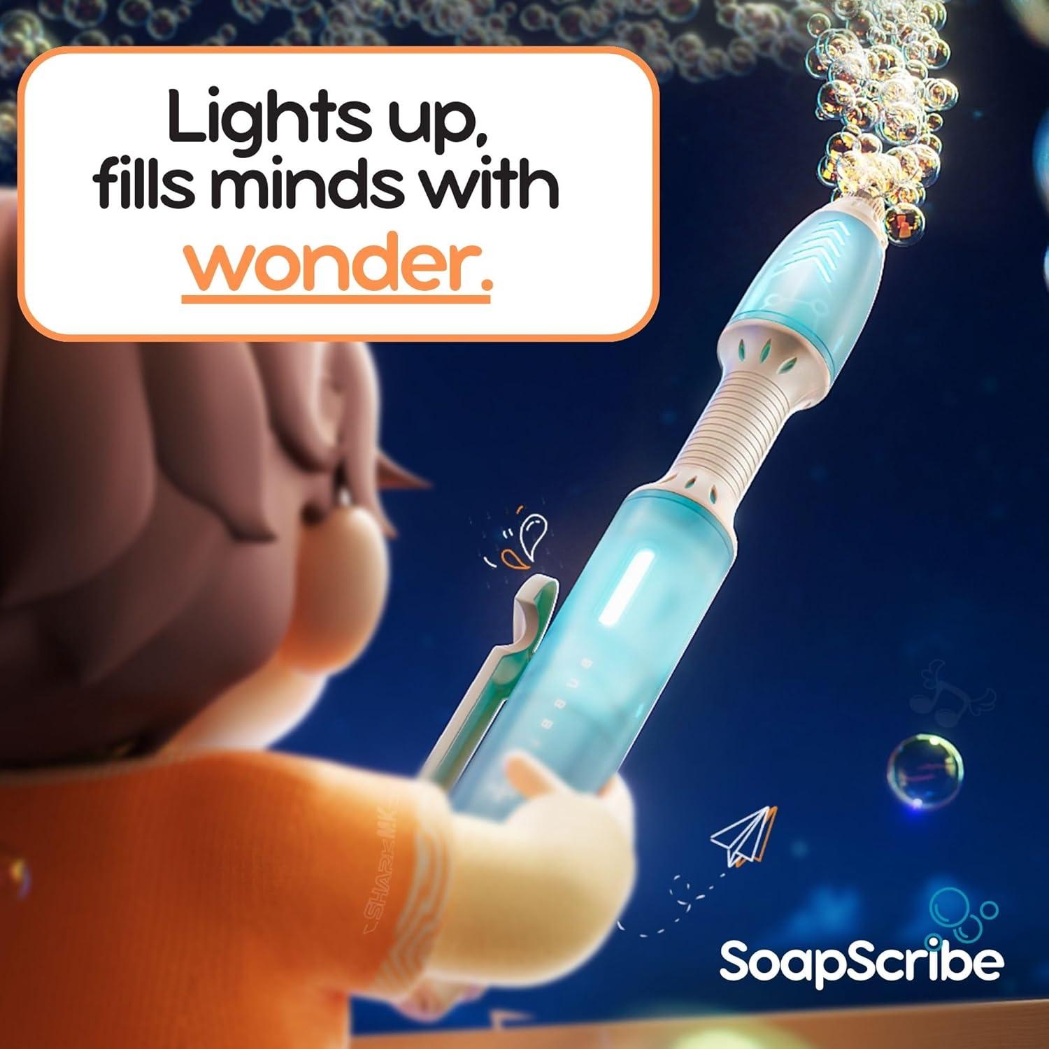Bolígrafo Mágico de Burbujas SoapScribe - Juguete Creativo Azul