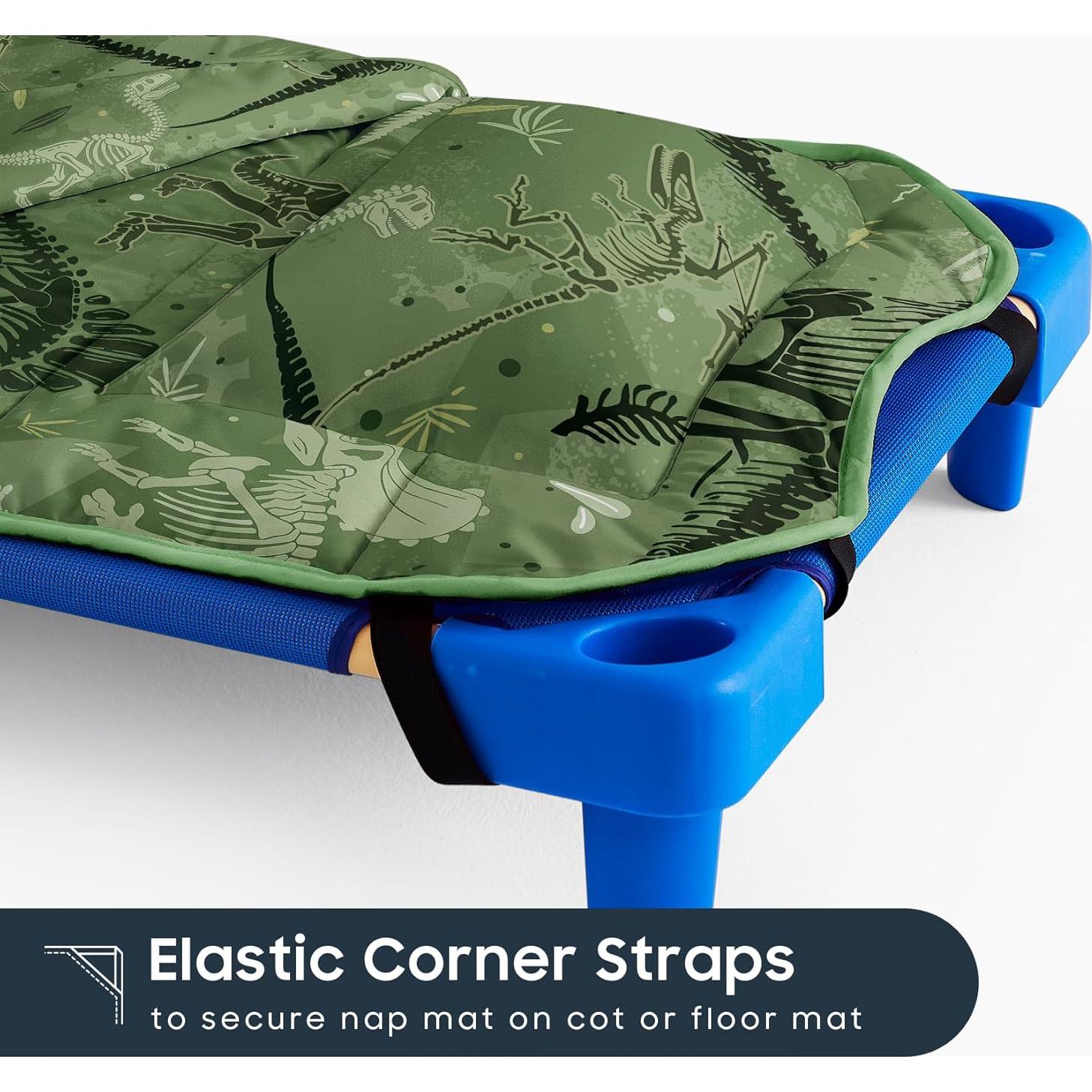 Esterilla de Siesta Despertar En Nube con Almohada y Manta Dinosaurio