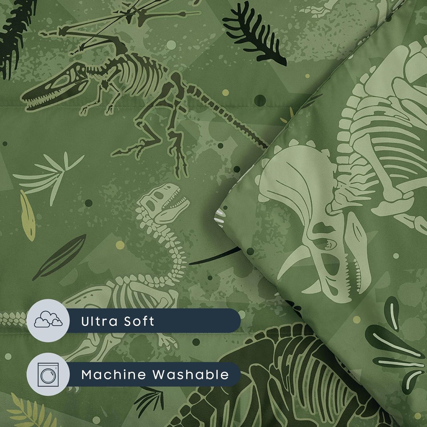 Esterilla de Siesta Despertar En Nube con Almohada y Manta Dinosaurio